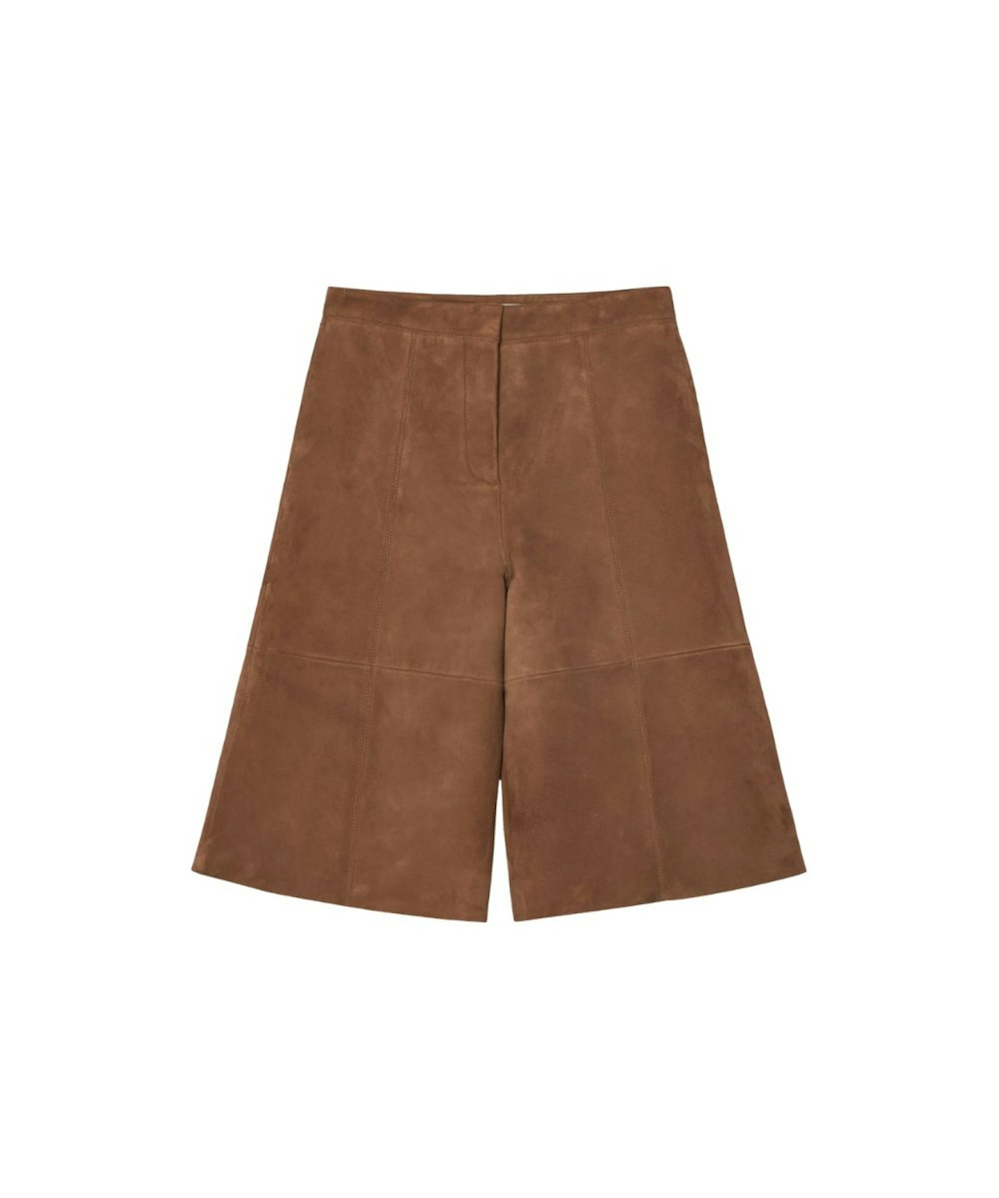 Cos, Longline Suede Shorts