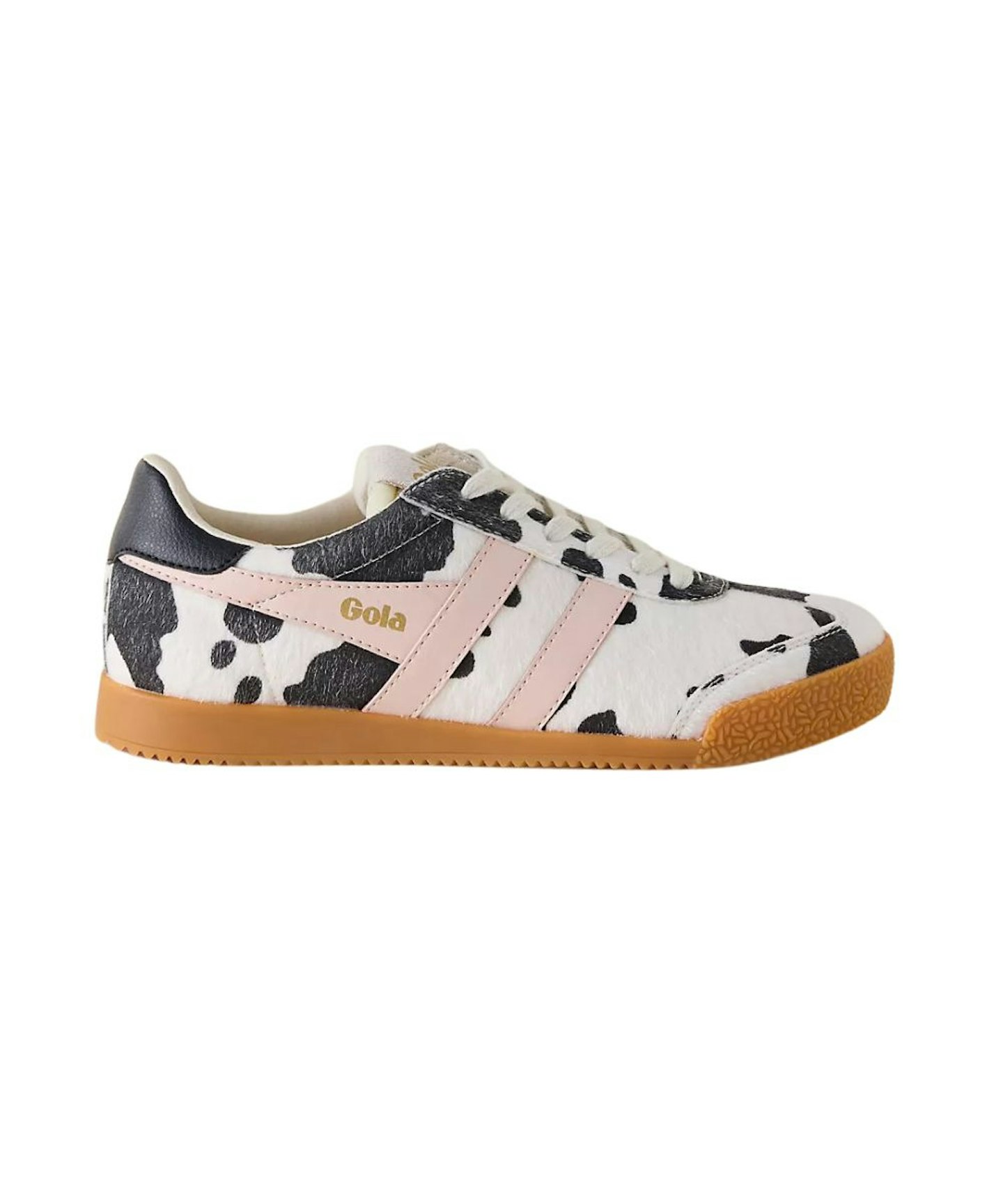 Gola x Anthropologie, Elan Cow Print Trainers