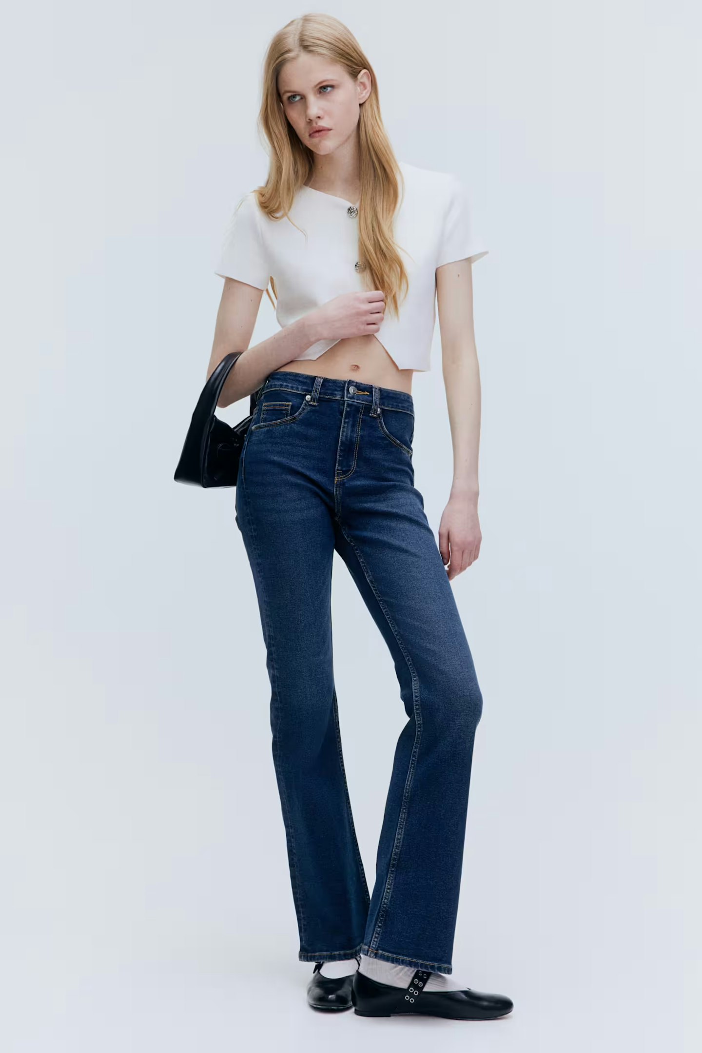 h&m bootcut jeans 