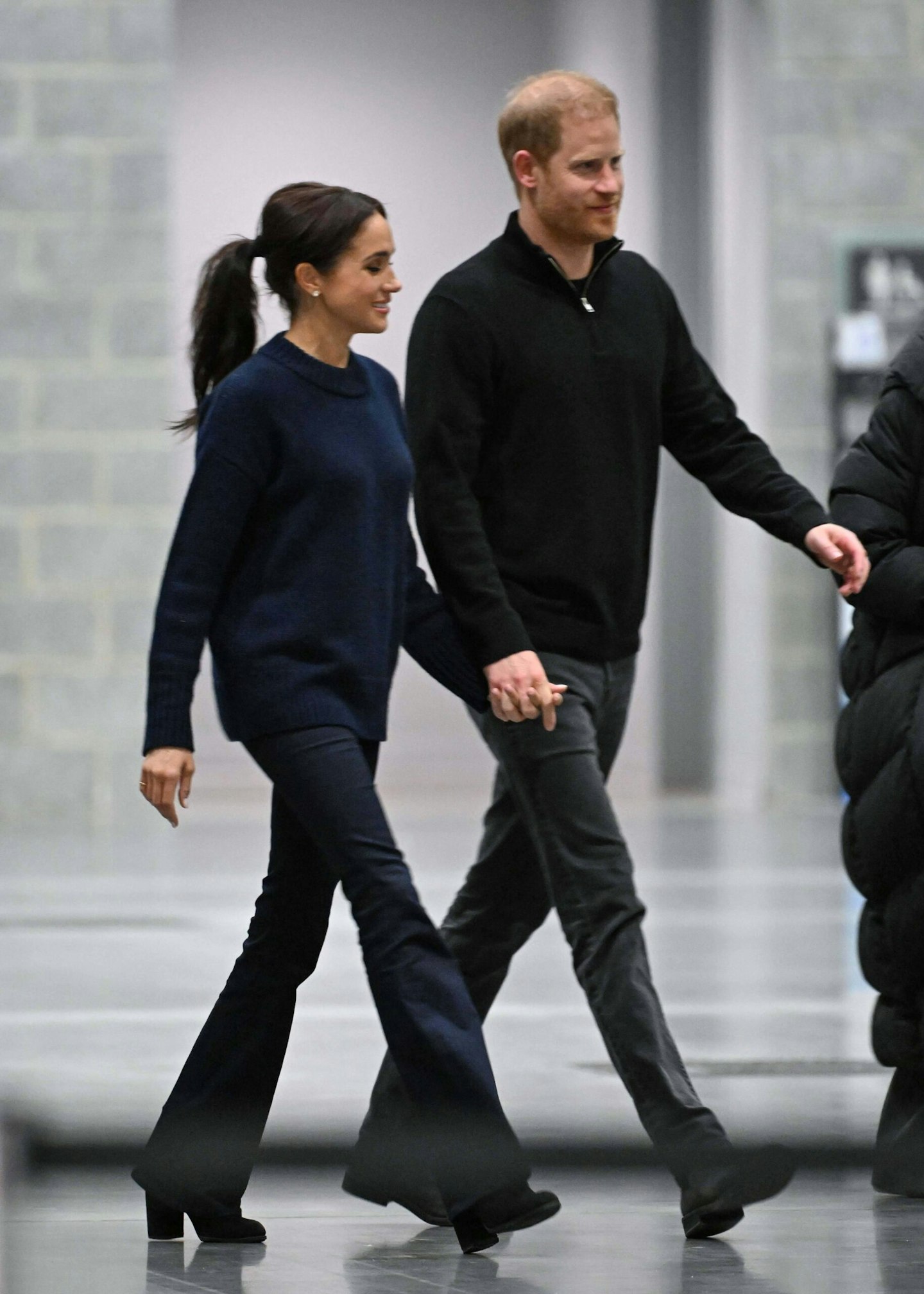 Meghan Markle in Veronica Beard's bootcut jeans