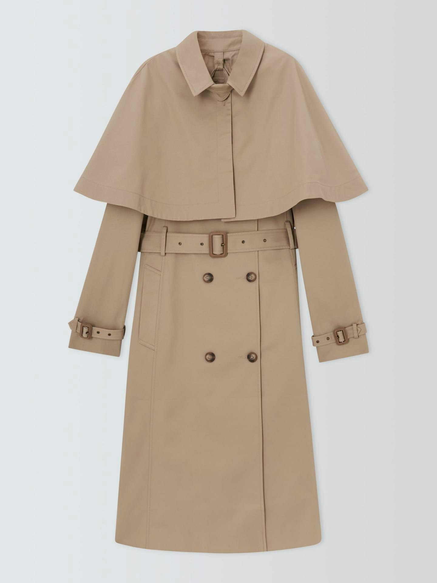 Cape Trench Coat