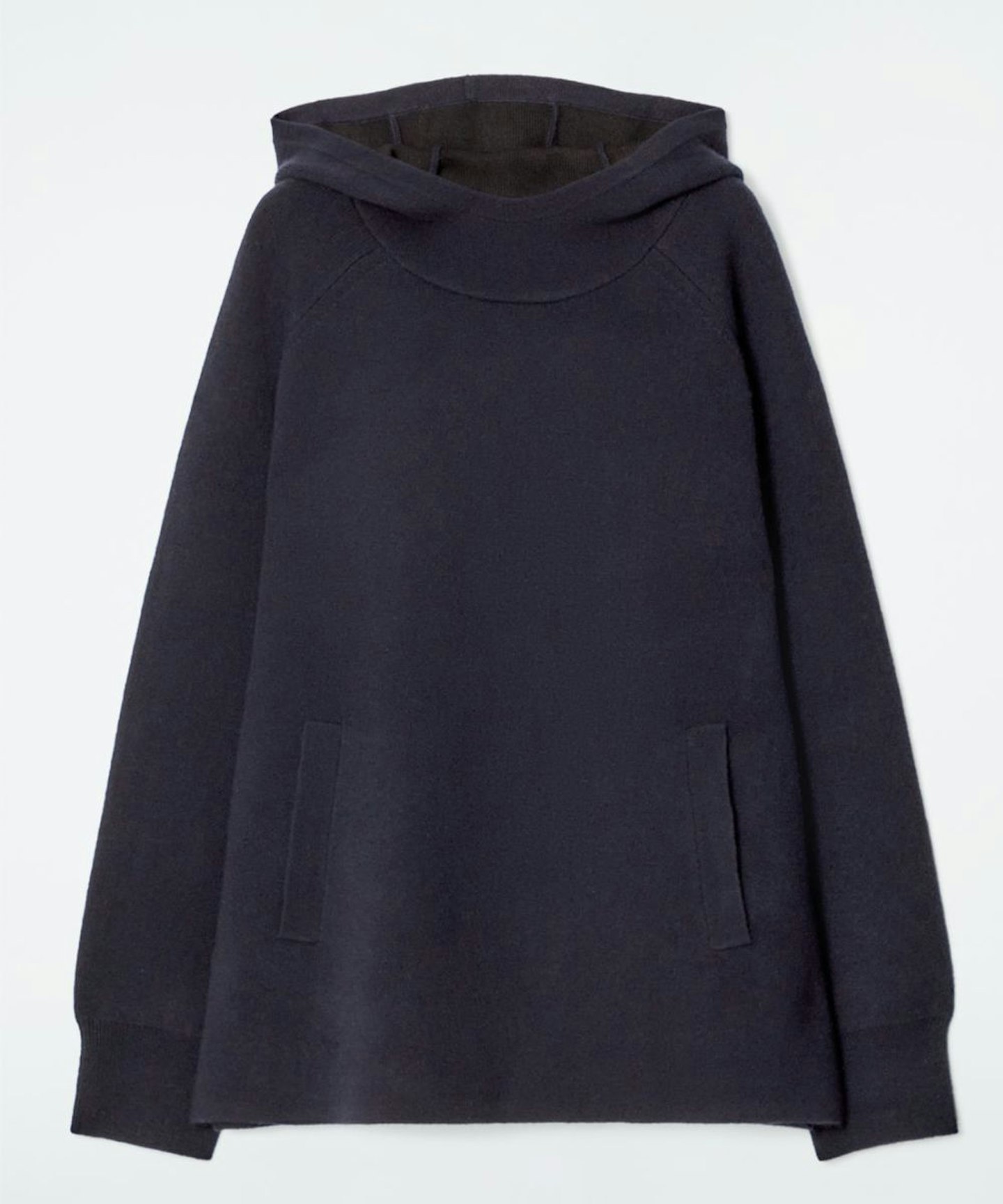 COS, Double Faced Wool Hoodie