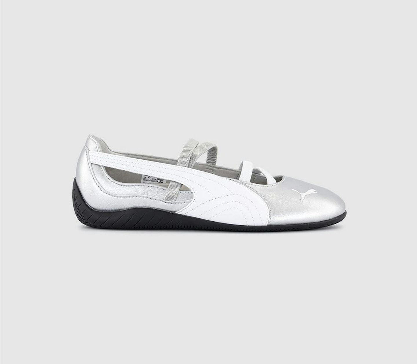 Puma, Speedcat Ballet Flats in Silver