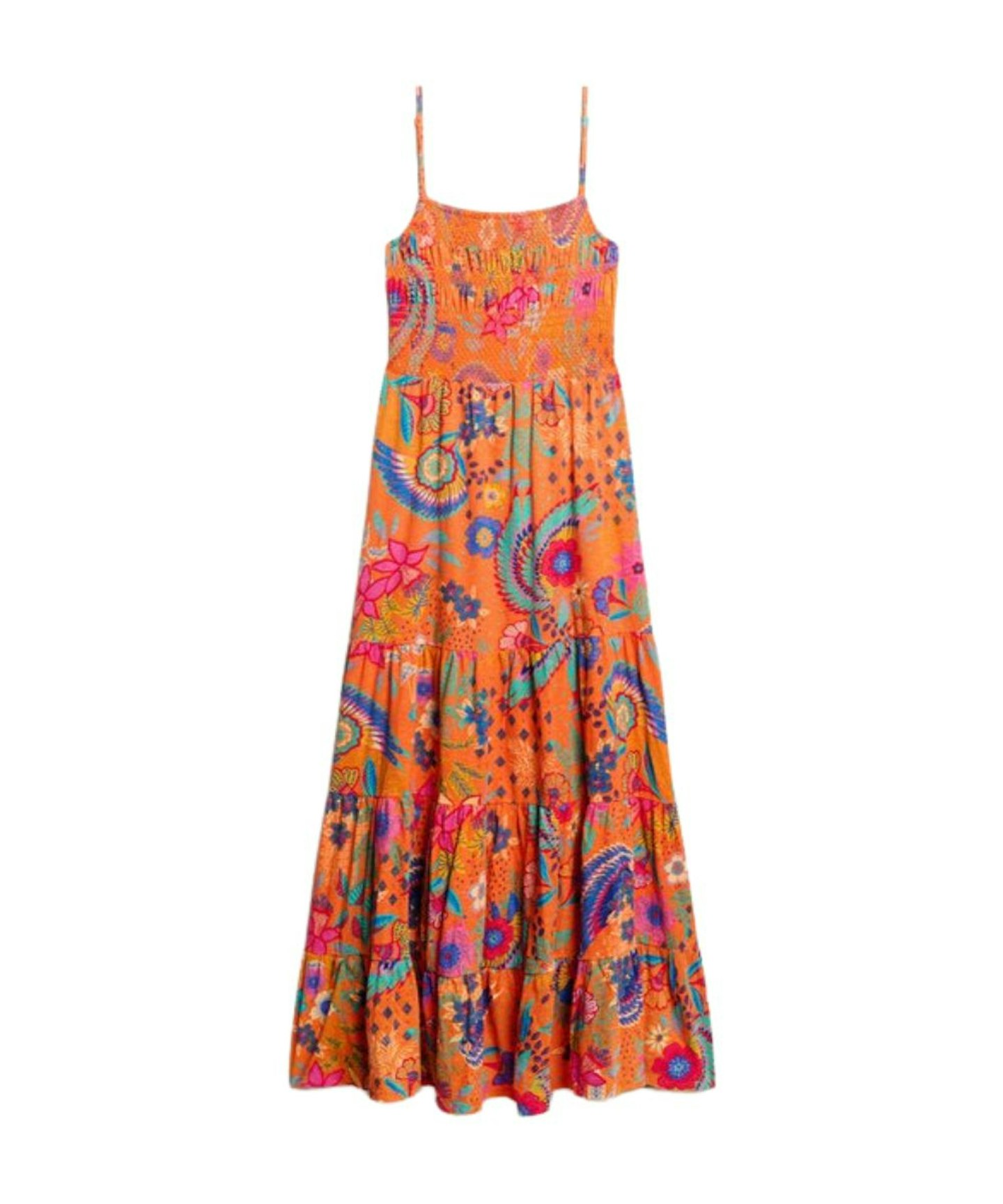 Superdry, Smocked Cami Maxi Dress