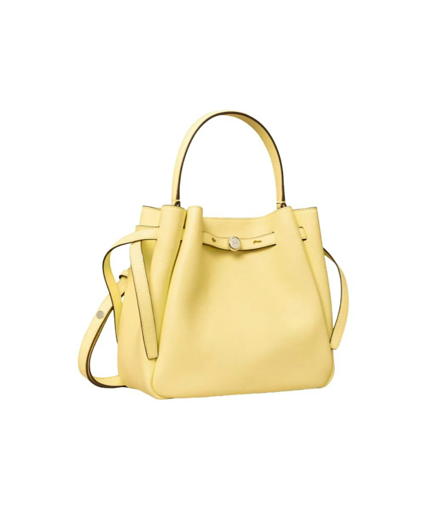 Tory Burch Romy Bucket Bag, in Lemon