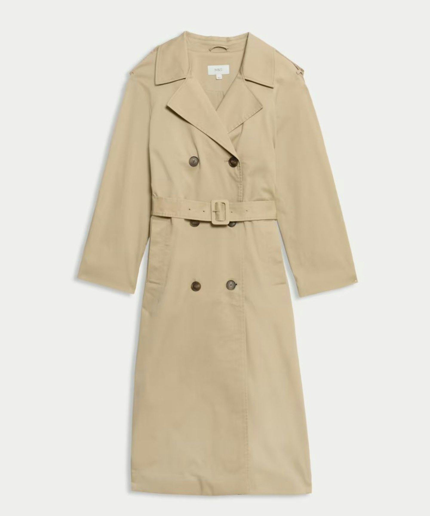 Cotton Rich Longline Trench Coat