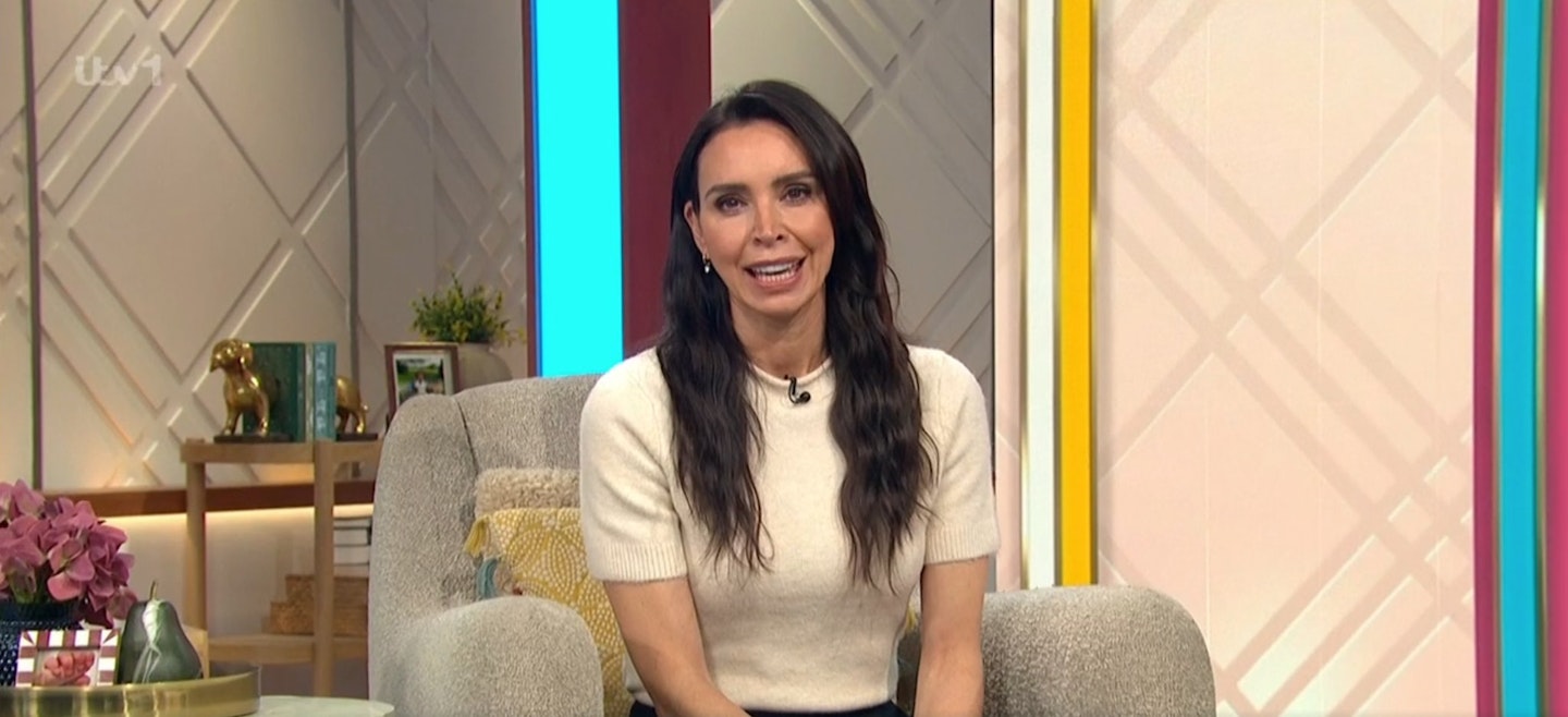 Christine Lampard hosting Lorraine