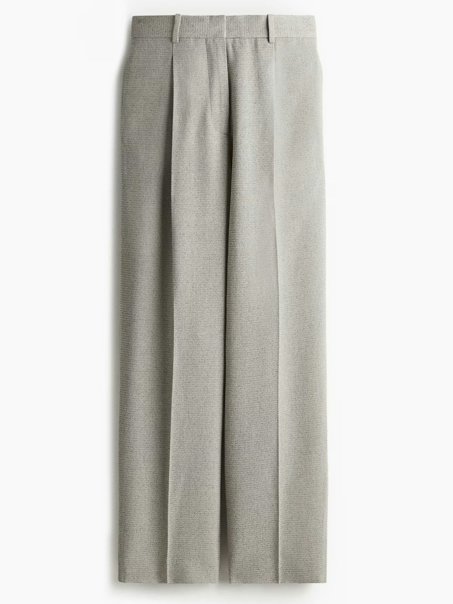 Wool-Blend Tailored Trousers