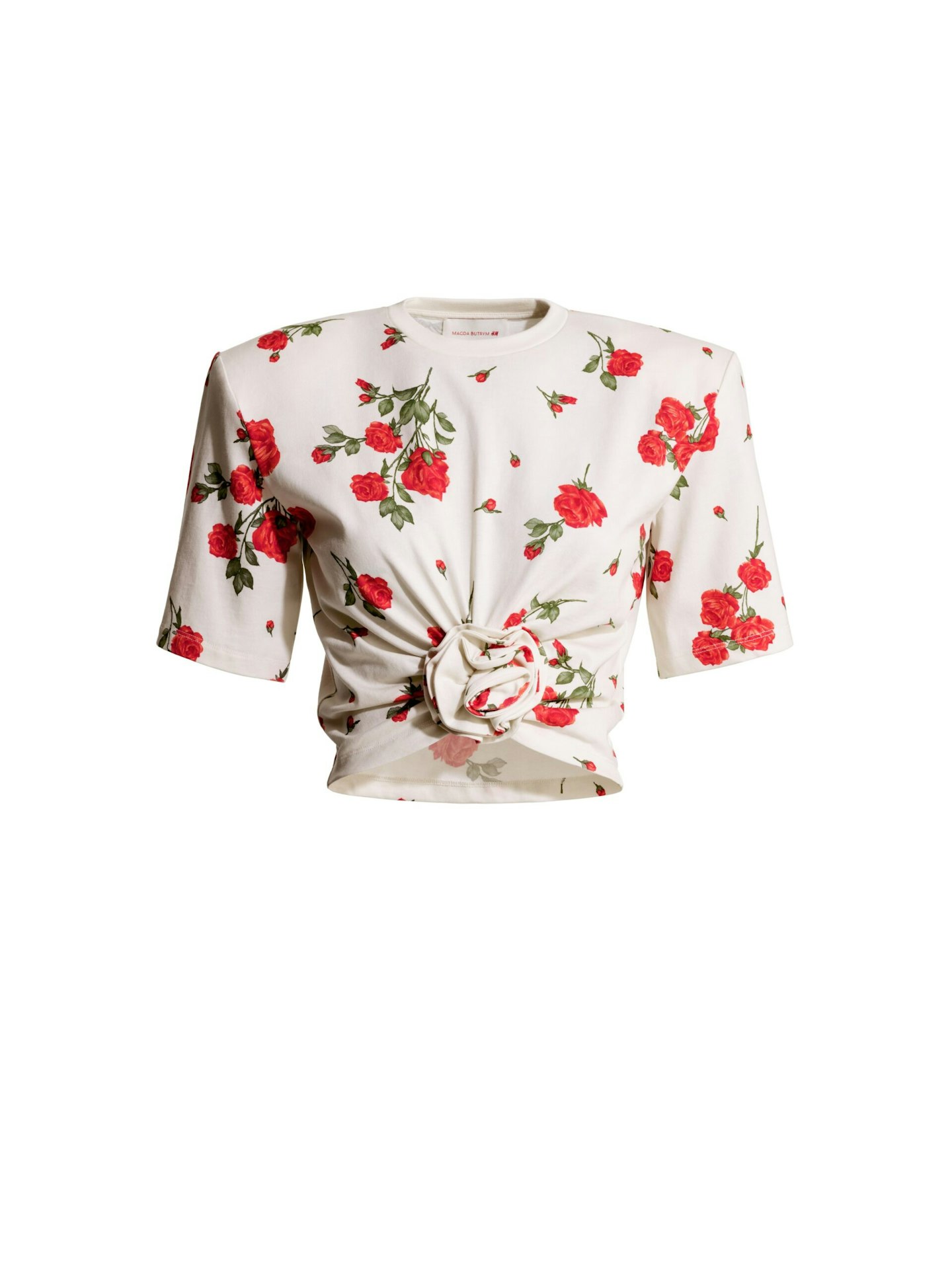 h&m magda butrym rose t-shirt
