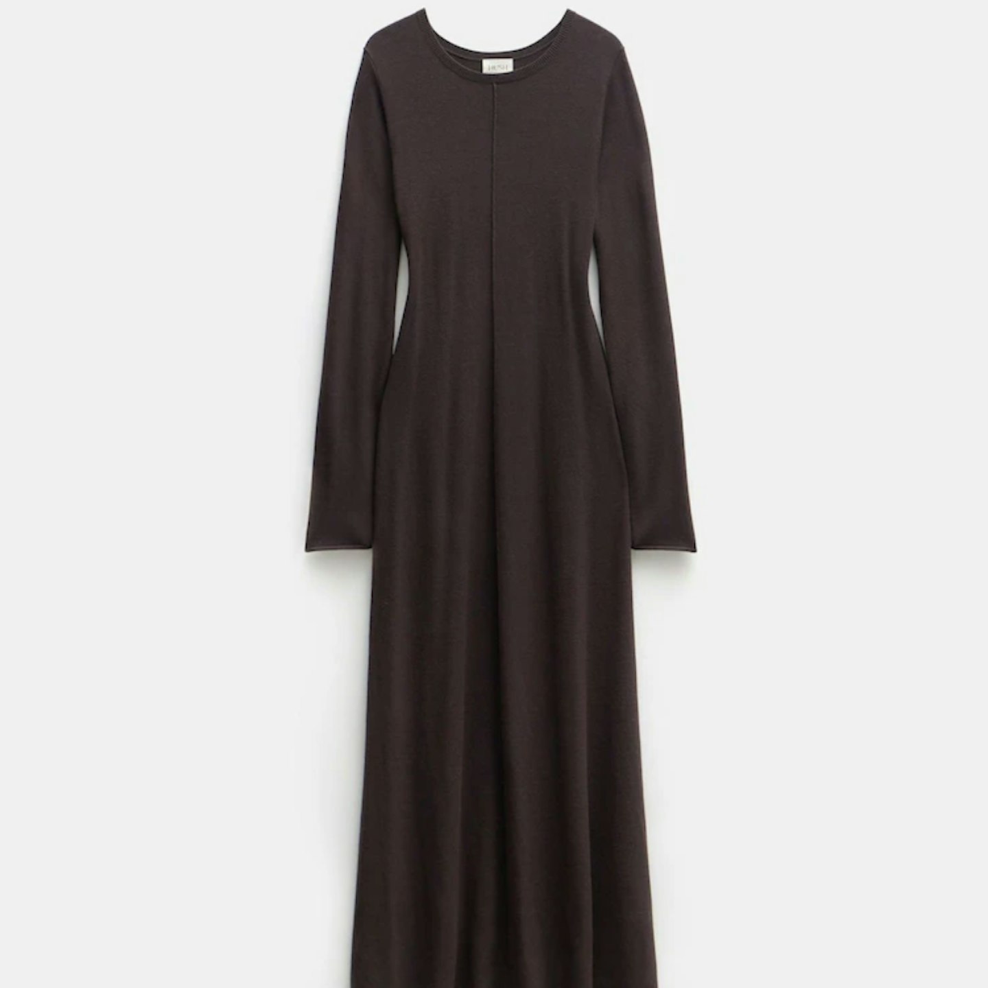 hush brown jumper dress