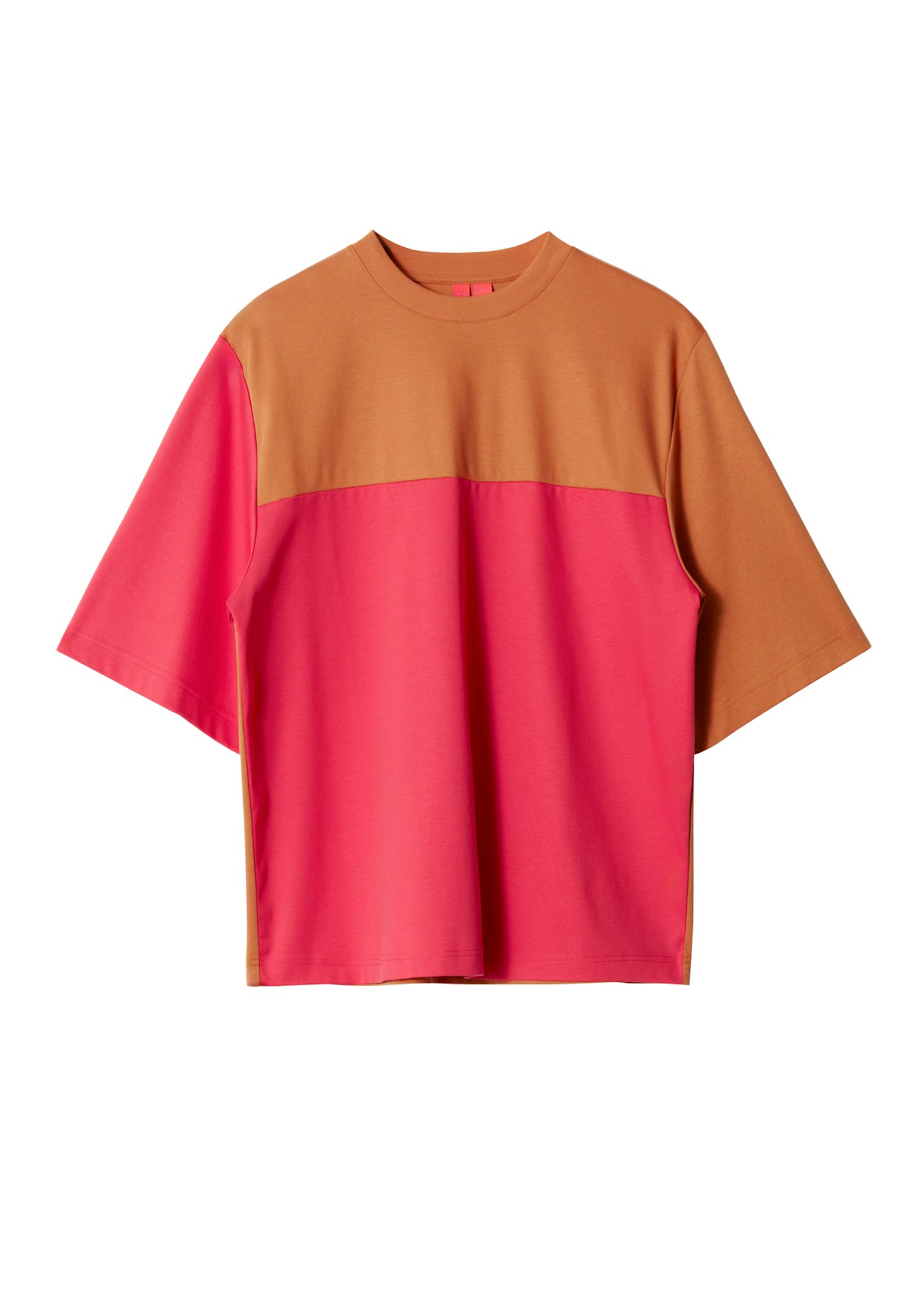 Colour Blocked Boxy Tee