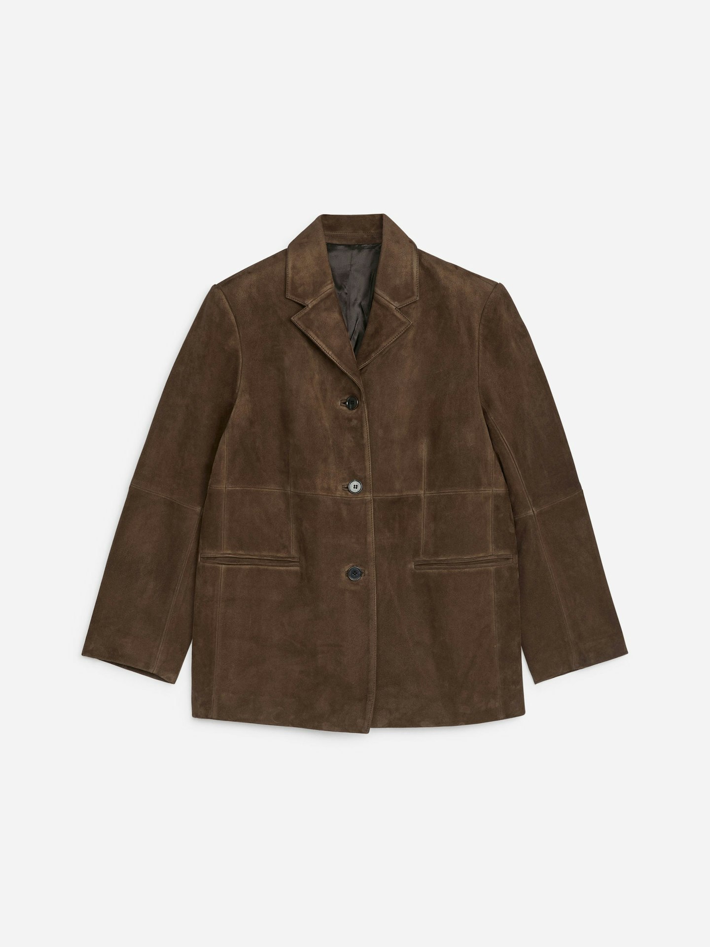 Arket, Relaxed Suede Blazer