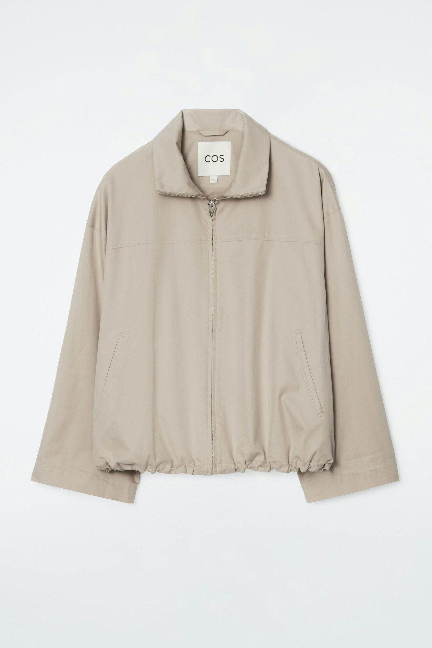 COS Bubble-Hem Cotton Jacket