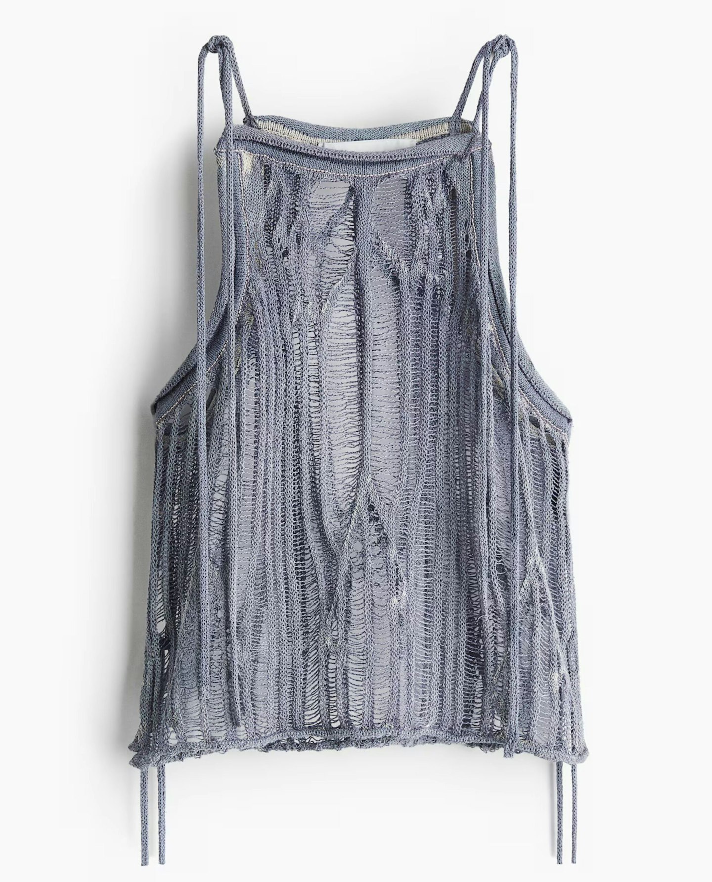 Tie Strap Knit Top
