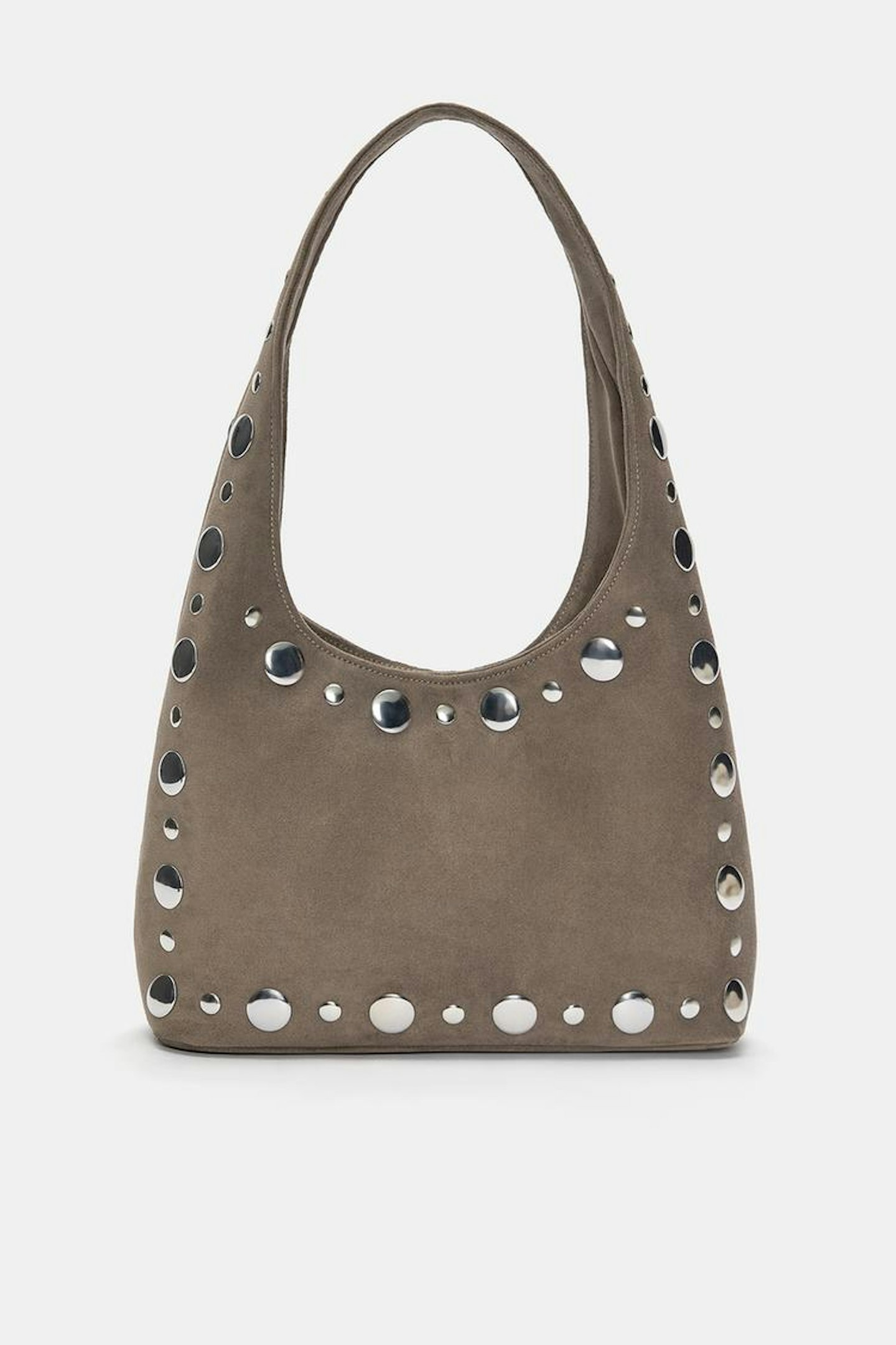 Pull & Bear, Studded Shoulder Bag