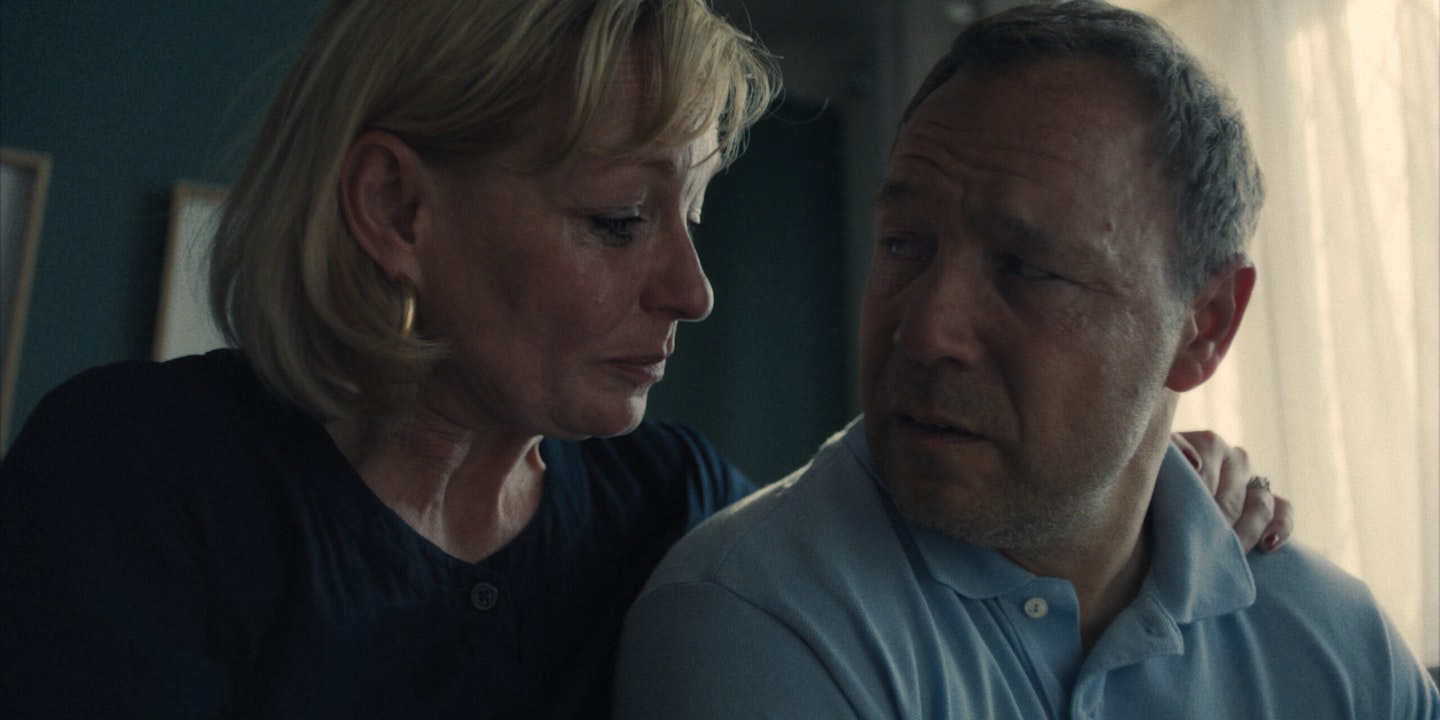 Christine Tremaco and Stephen Graham star in Adolescence