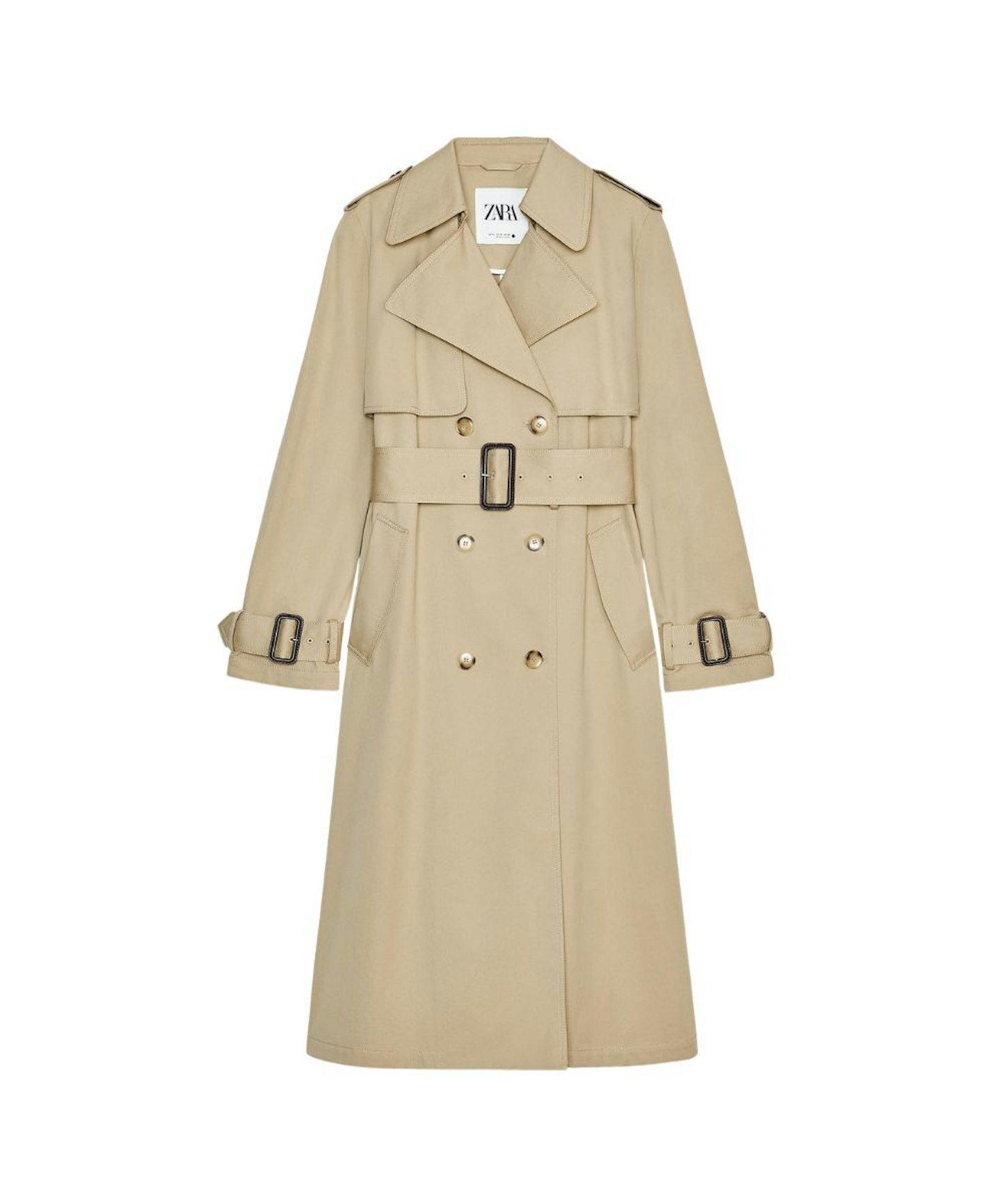 Zara, Water-Repellent Trench Coat