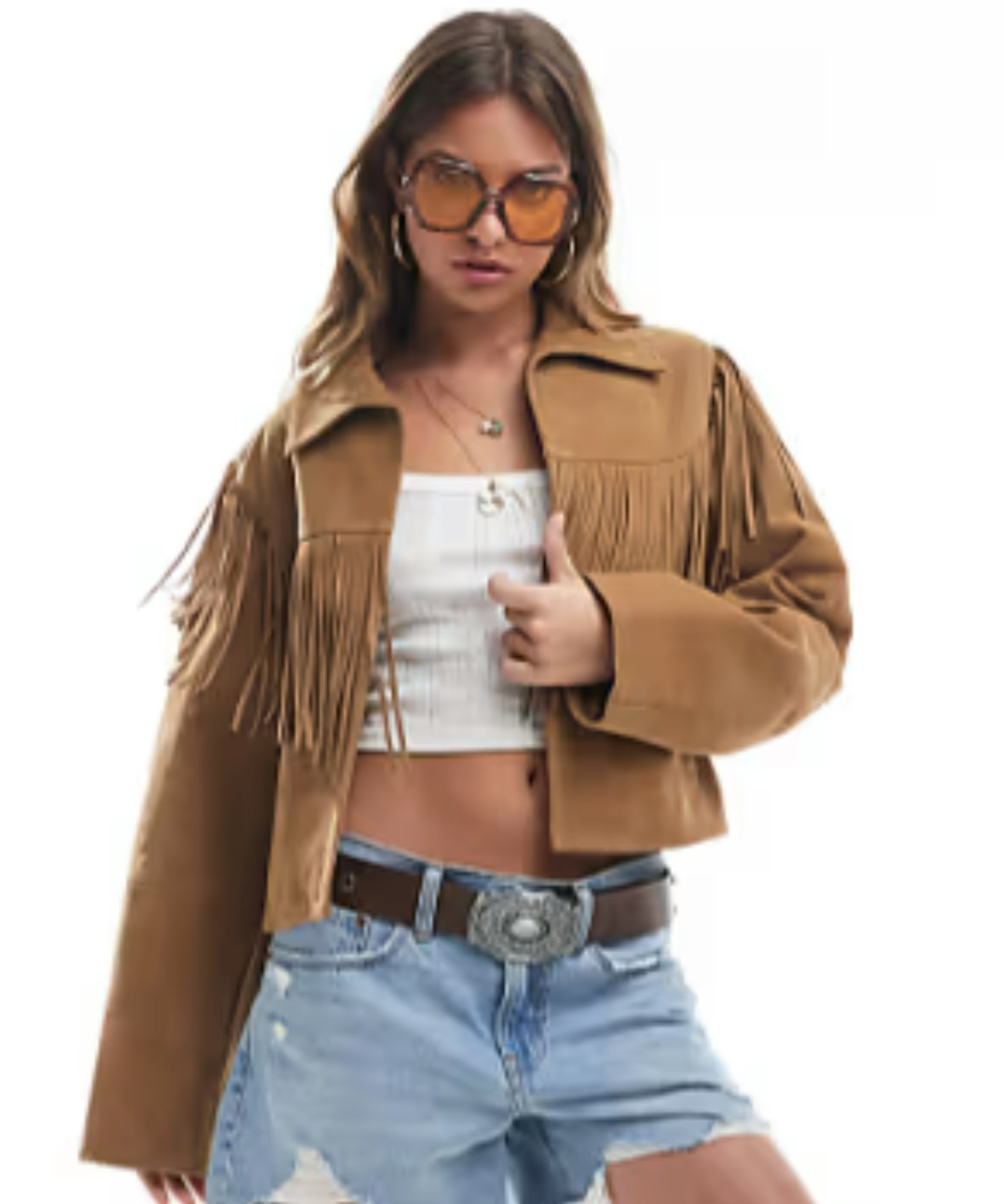 ASOS fringe jacket