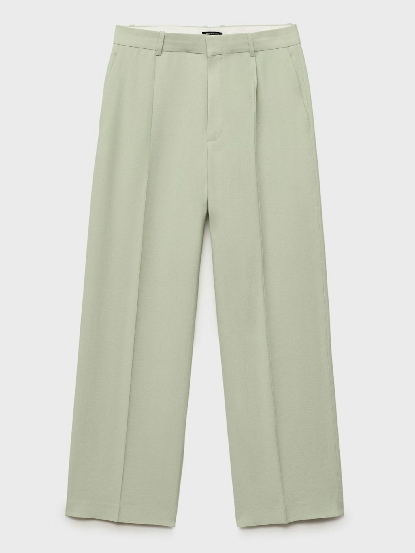 Mango, Straight-Fit Suit Trousers