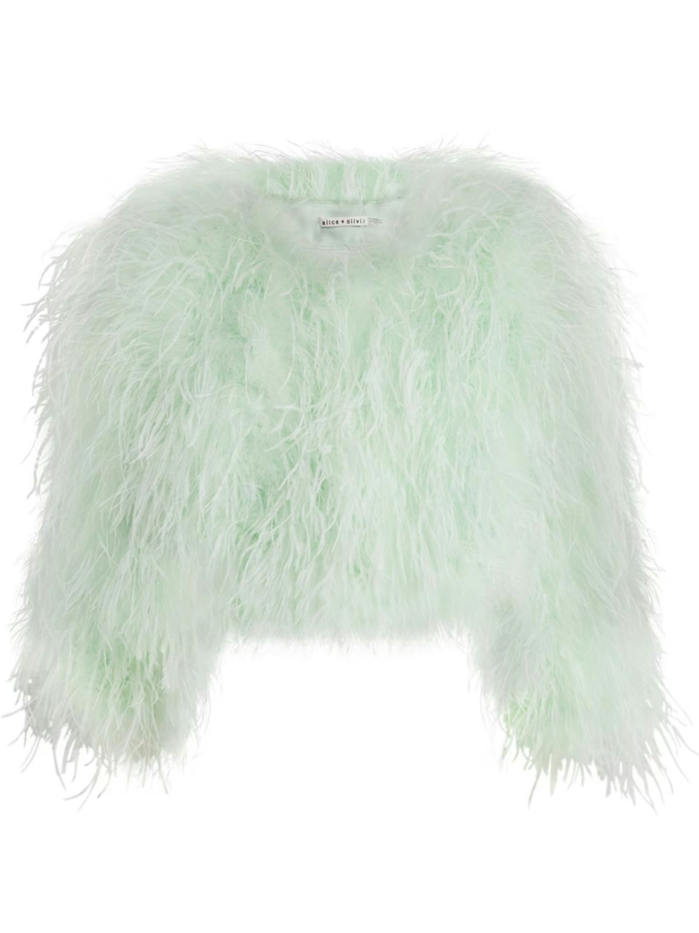 Alice+Olivia, Ostrich Feather Kidman Jacket