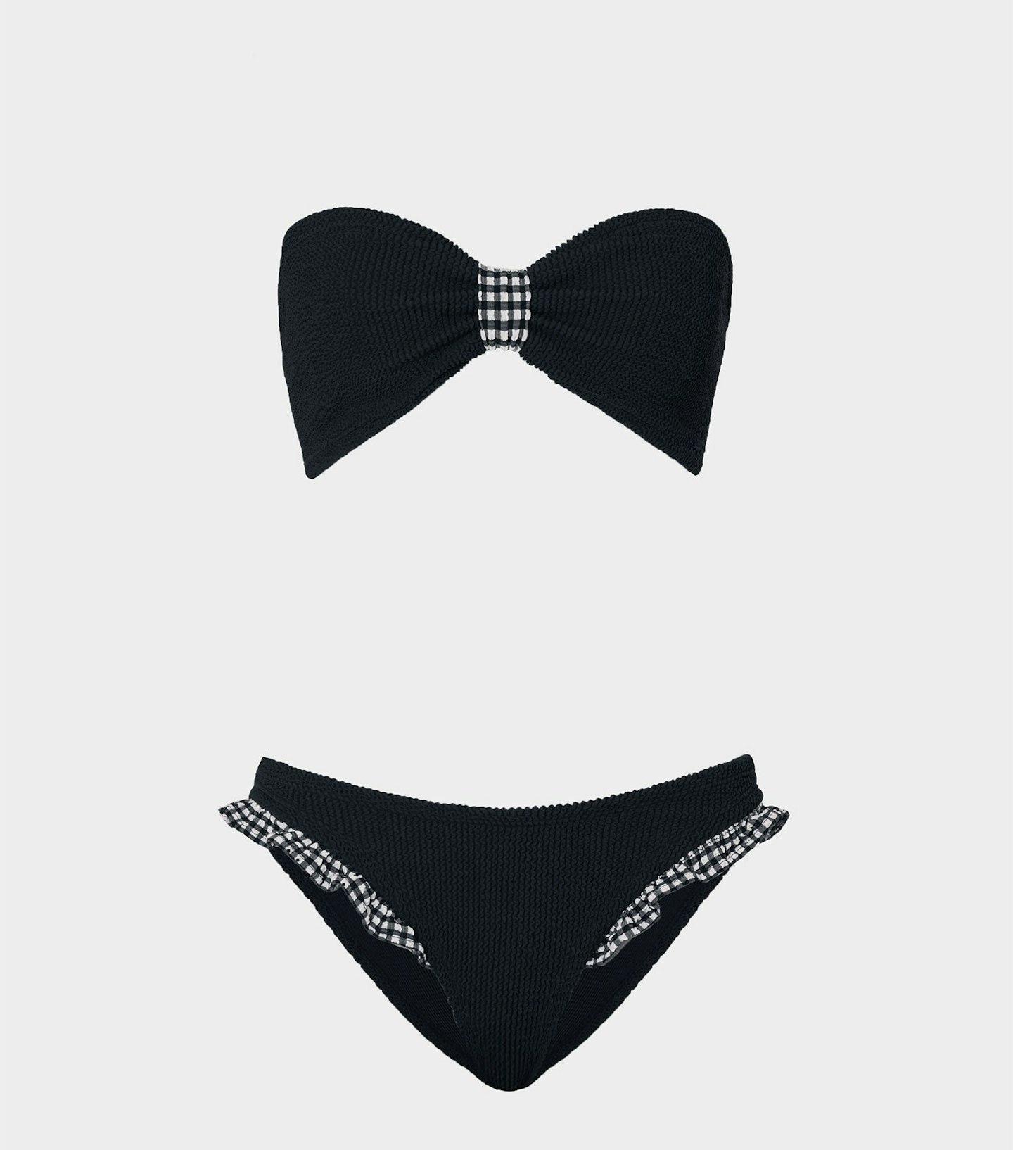 Jean Bikini Black Gingham 