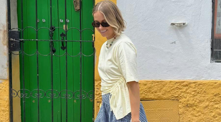 Fashion People Are Swapping Linen Trousers For This Uniqlo Skirt