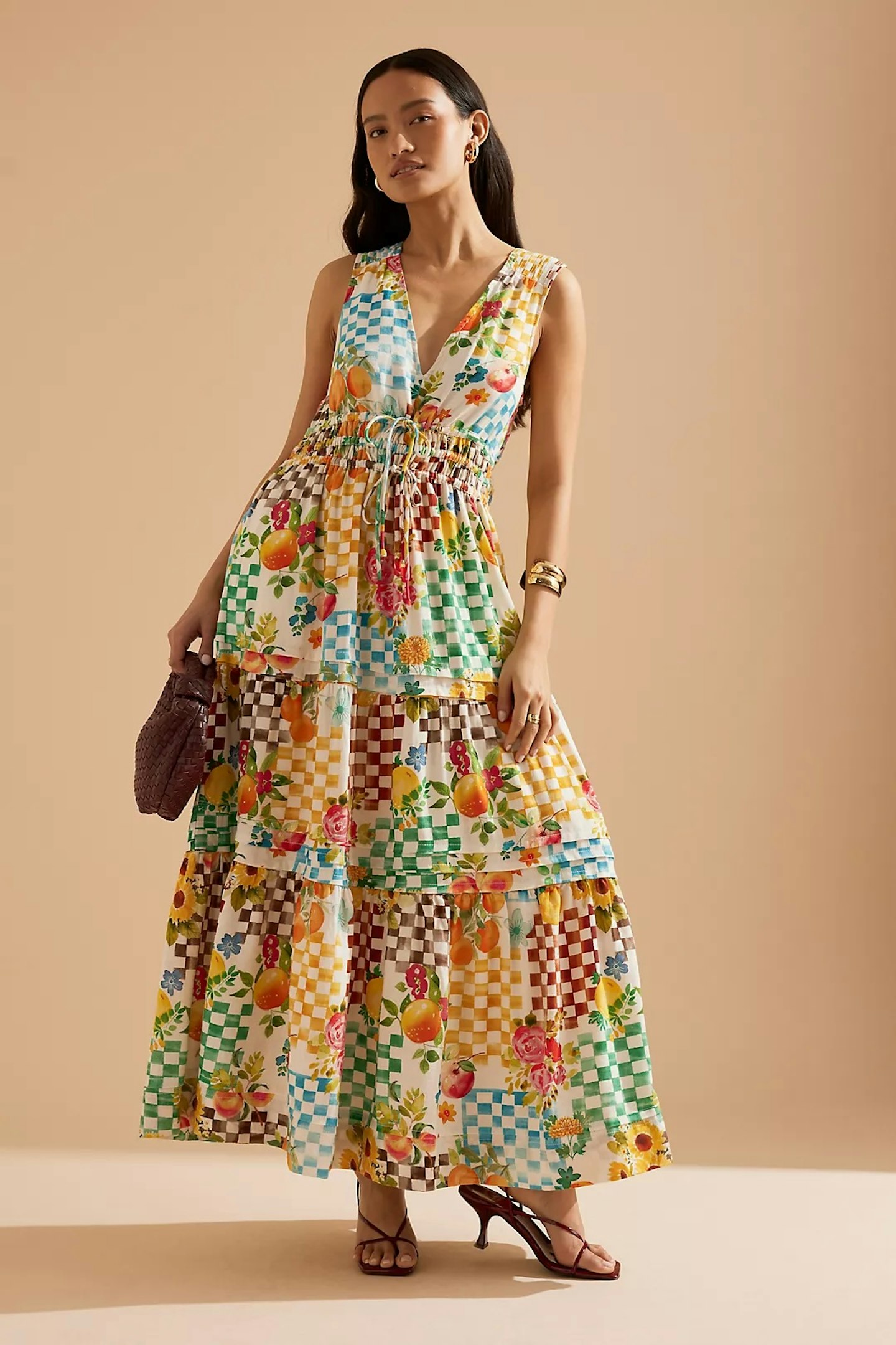 The Somerset Maxi Dress: Linen Ties Edition