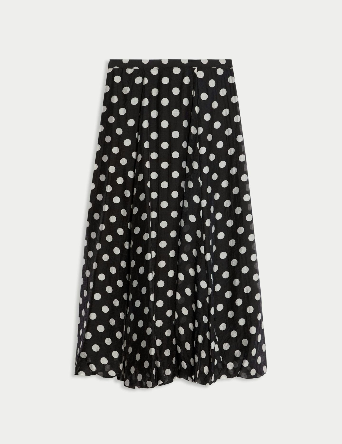 M&S, Polka Dot Midaxi A-Line Skirt