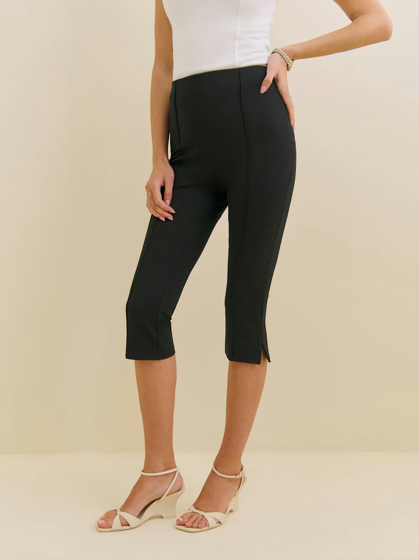 Reformation Gusta Knit Cropped Pant