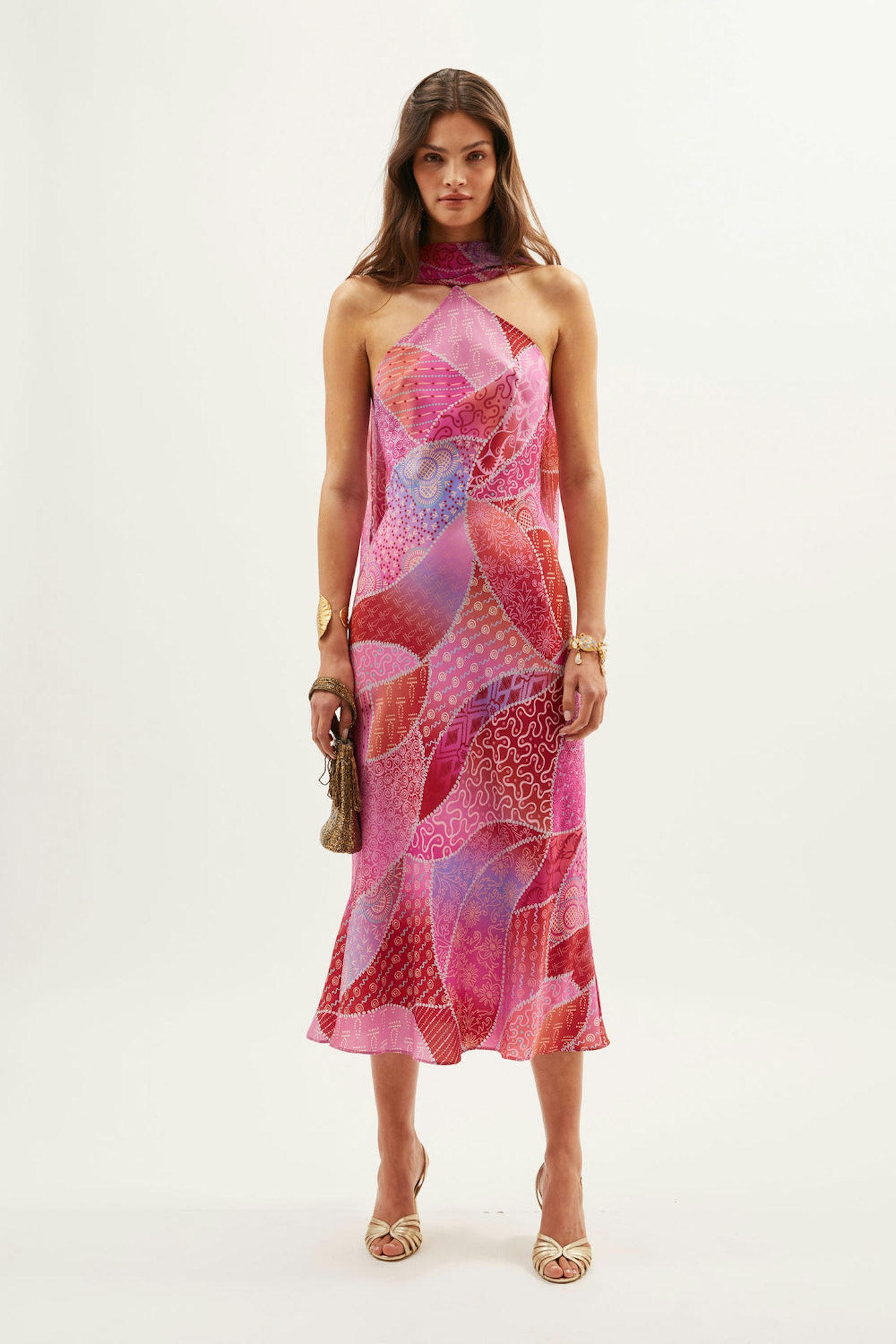 Rixo, Hayley Silk Midi Dress