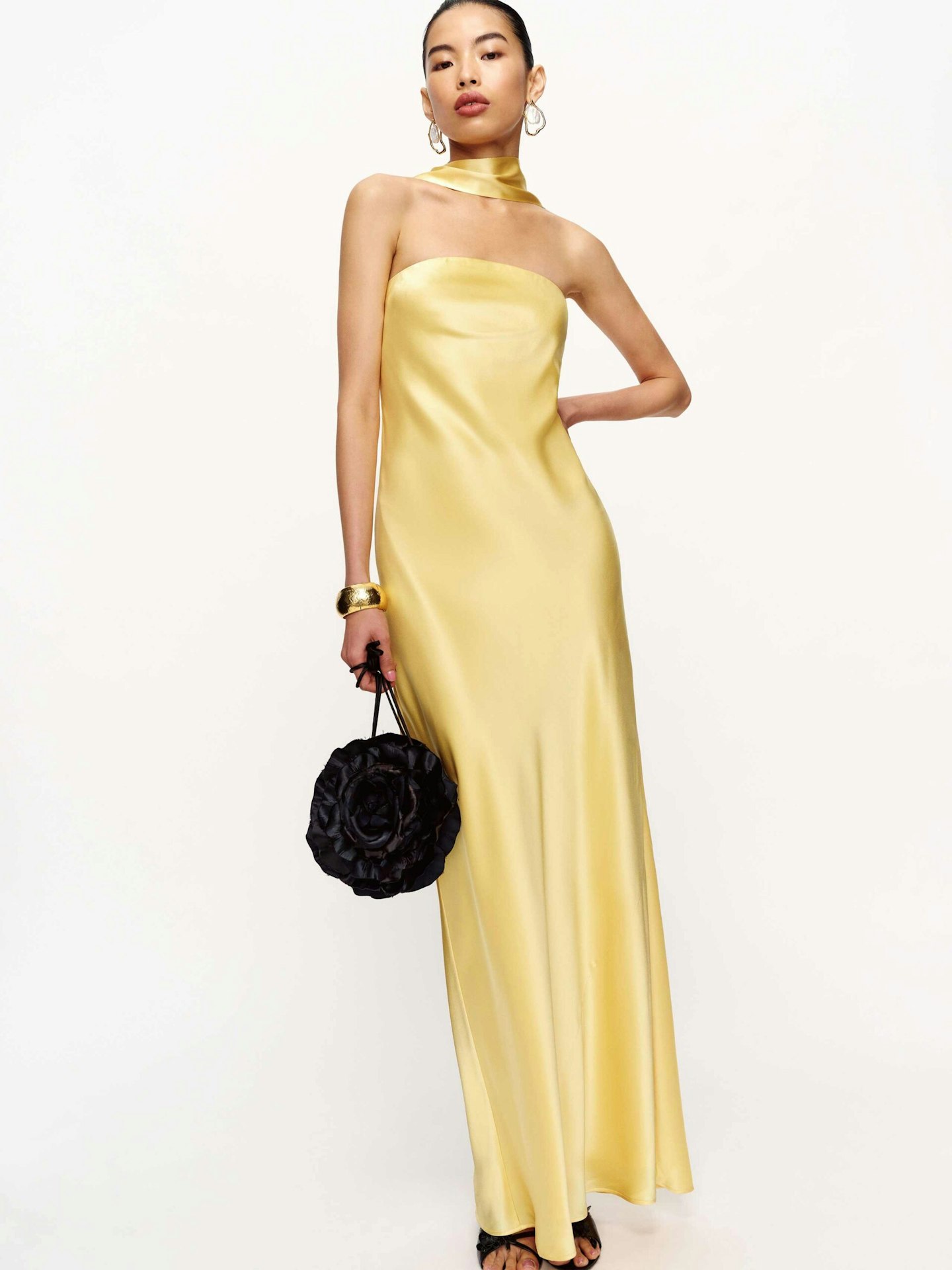 reformation yellow dress wedding guest