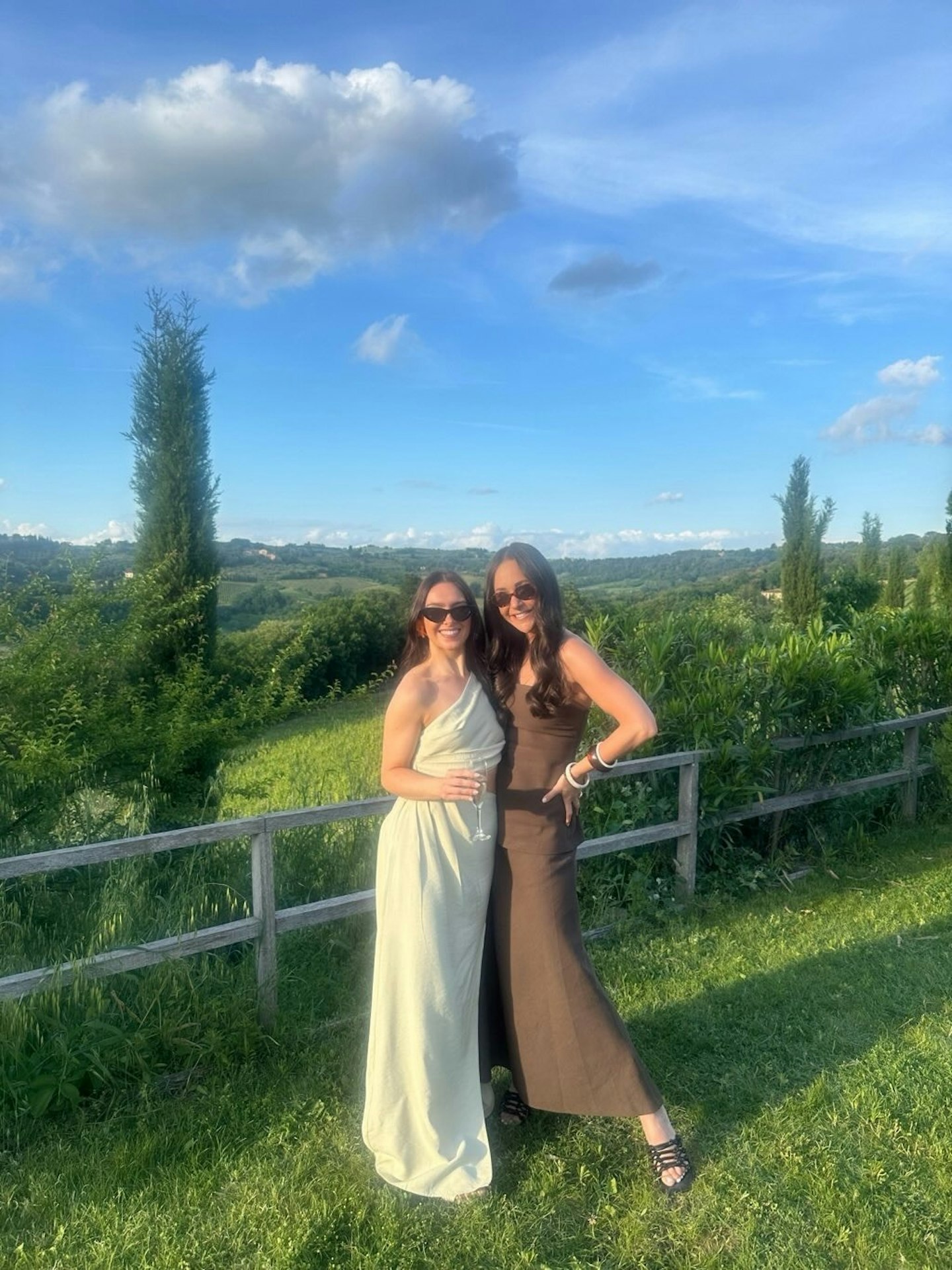 wedding guest dresses yellow and brown
