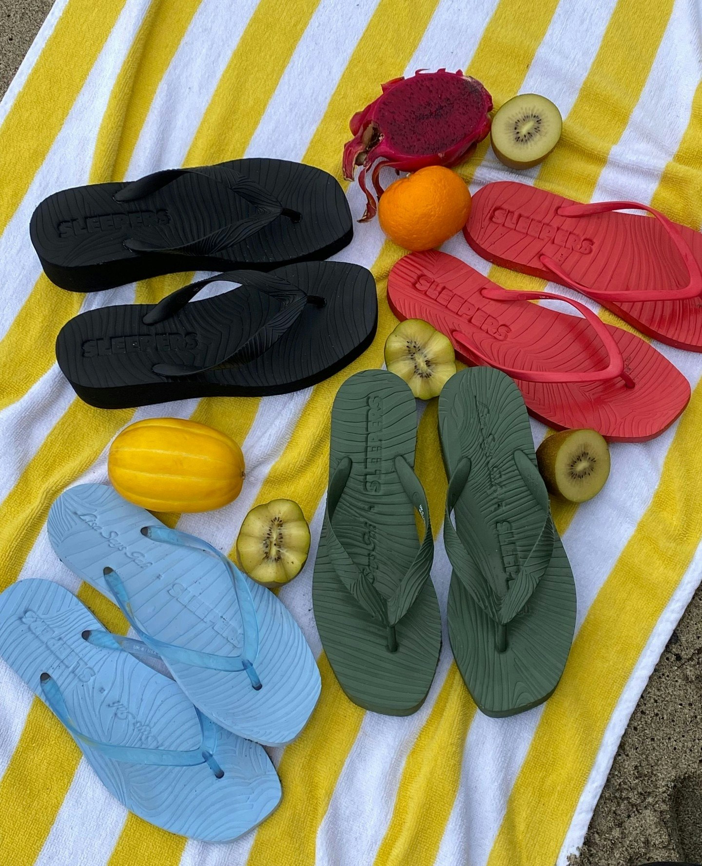 sleepers flip flops