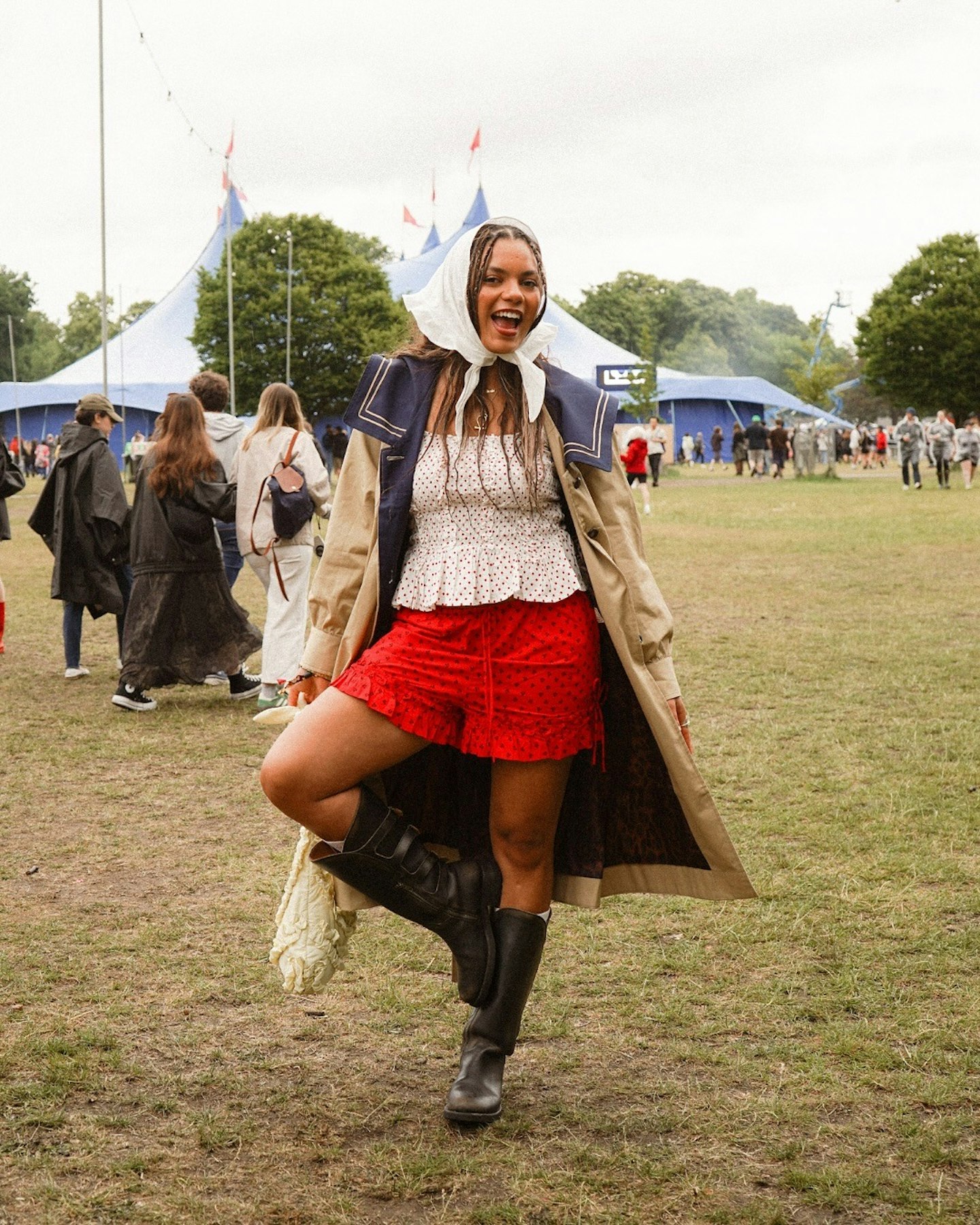 damson madder ella trench coat