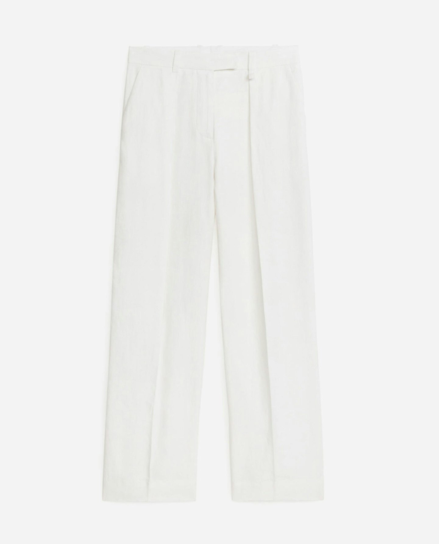 Arket, Linen Trouser - White