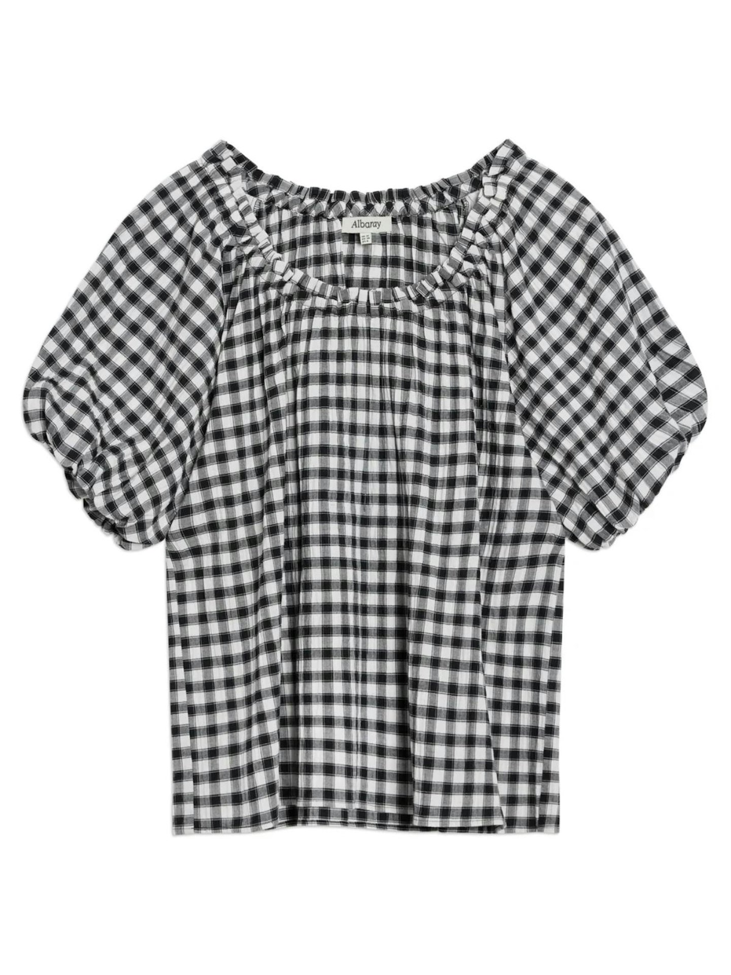 Gingham Blouse