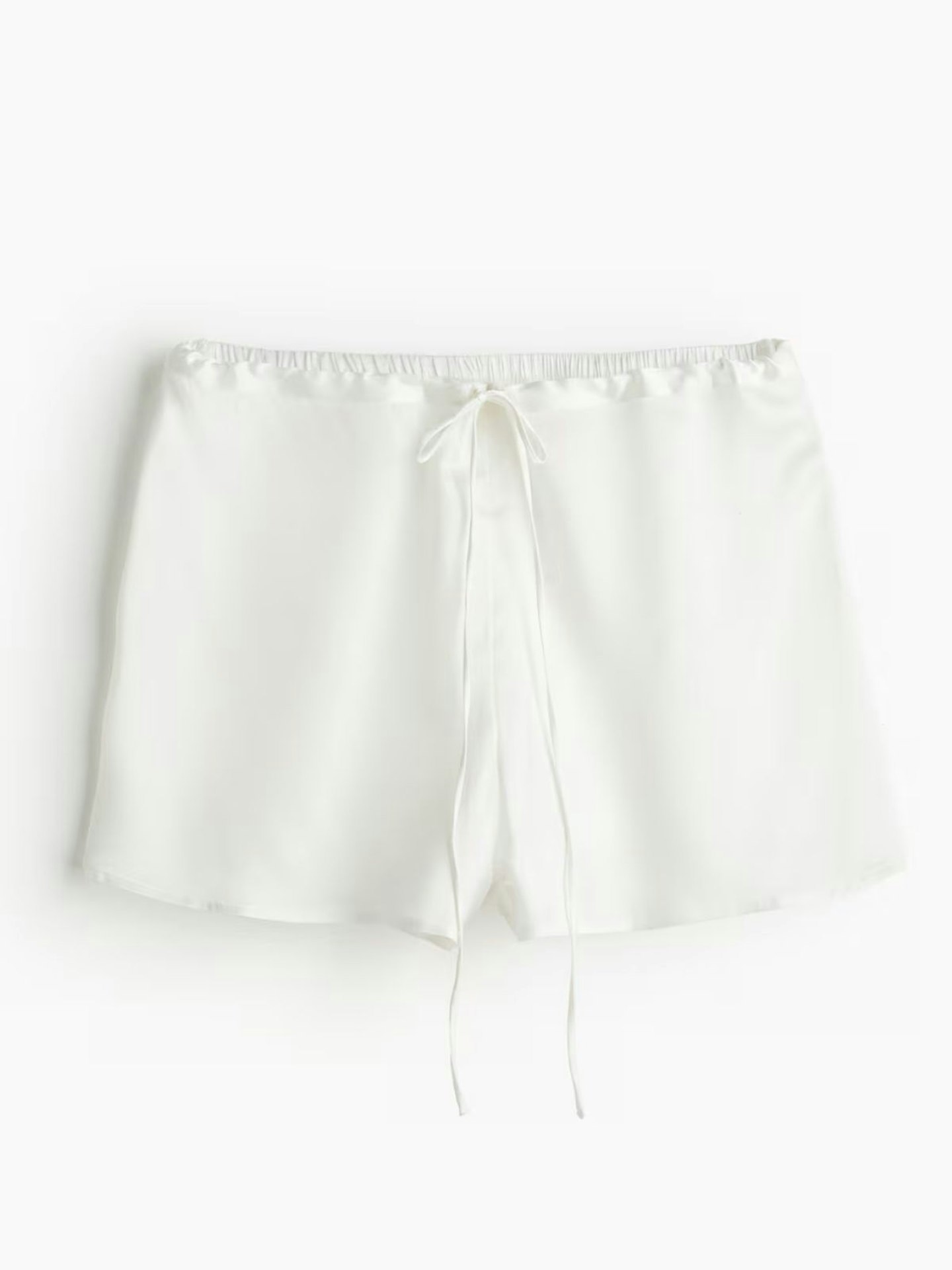 H&M, Silk-Blend Satin Shorts
