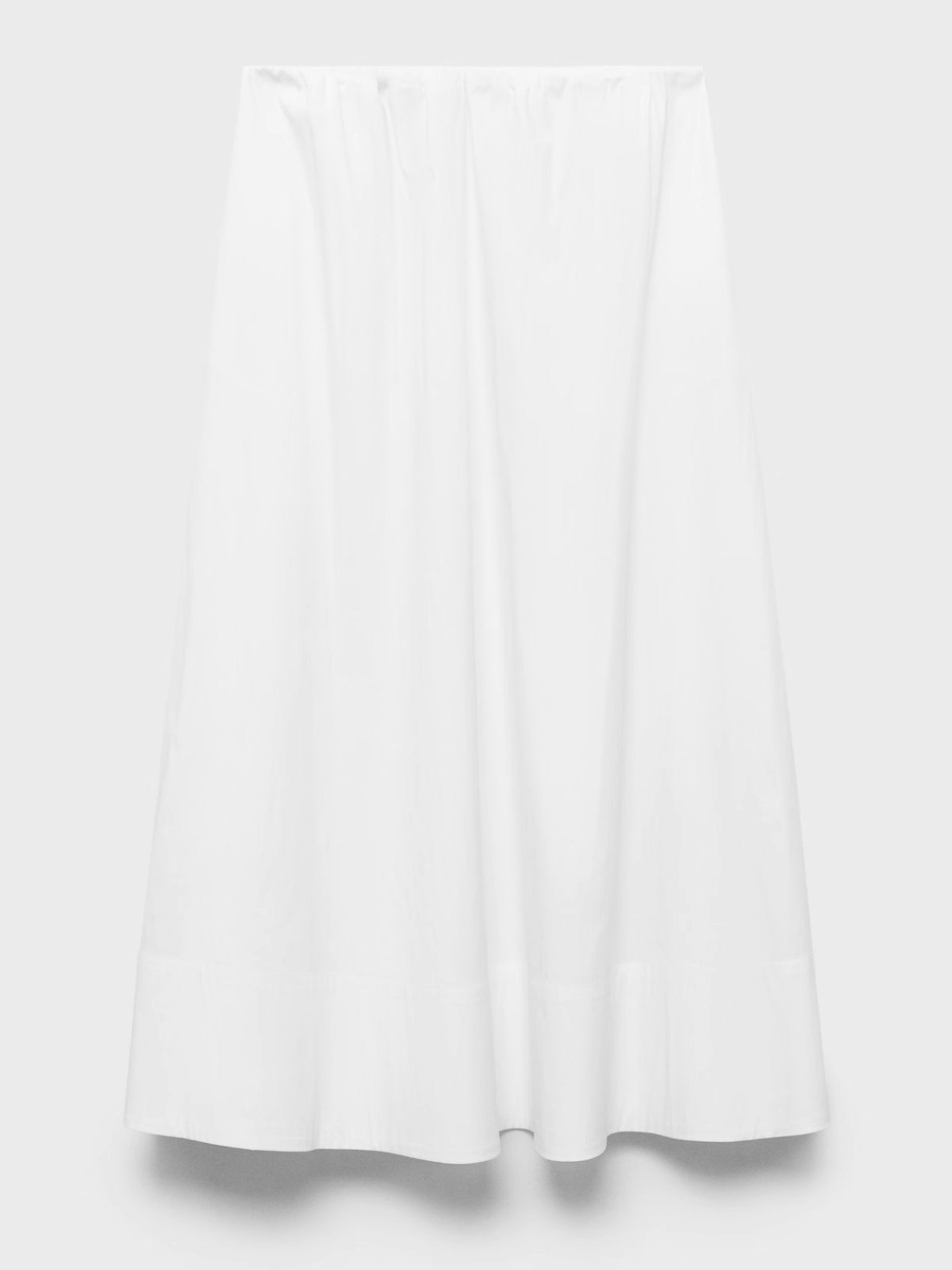 Mango, Flared Cotton Skirt