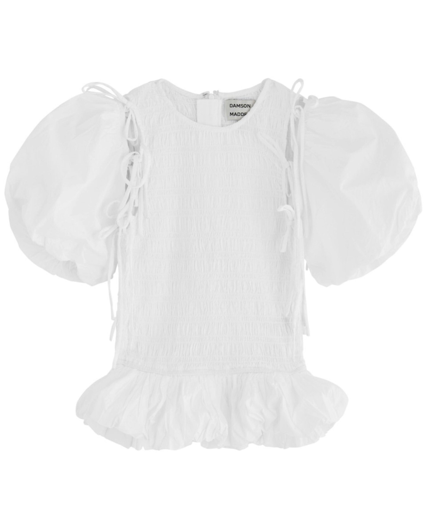 Damson Madder, Becca Blouse - White
