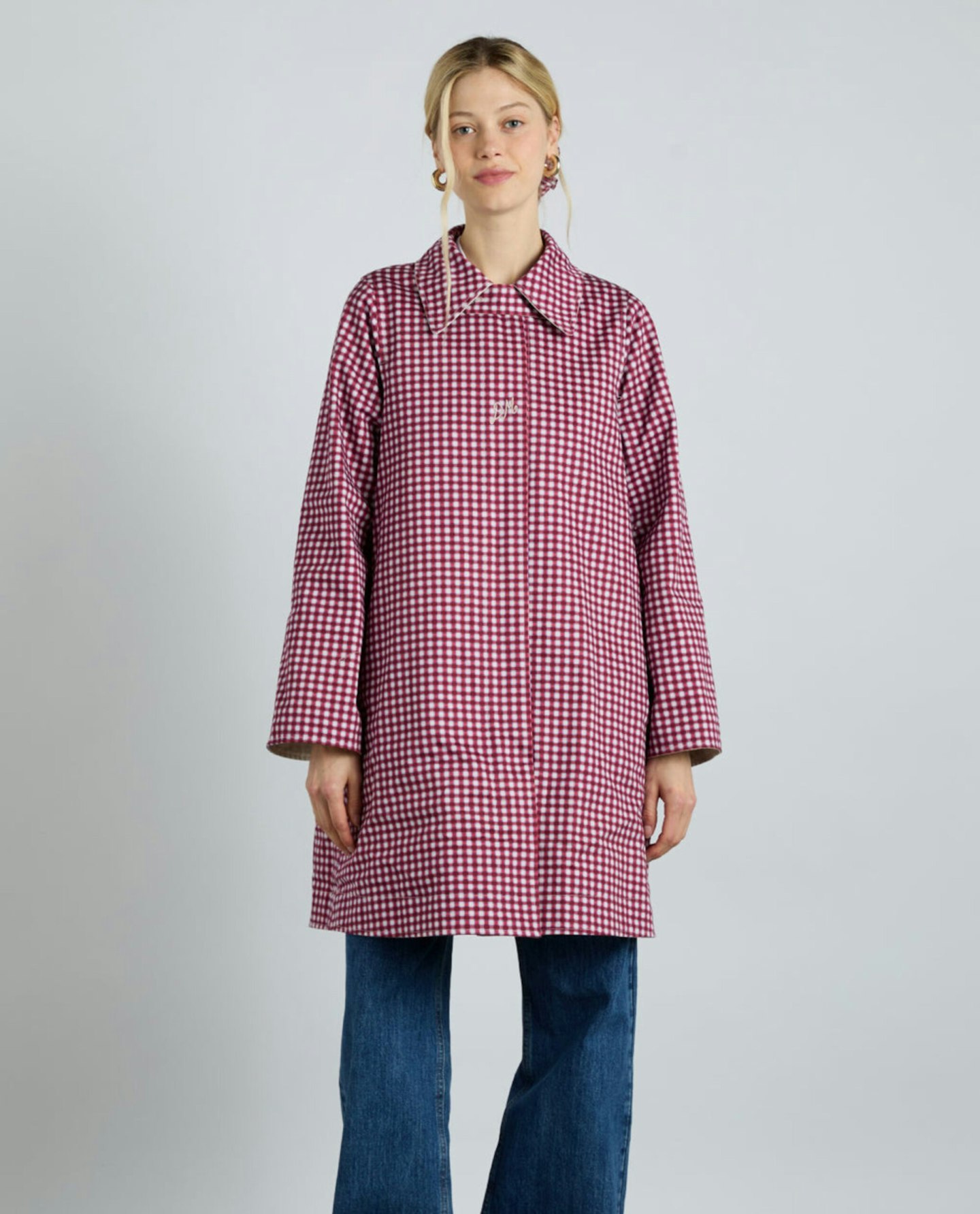 Damson Madder, Mercedes Bow Reversible Trench