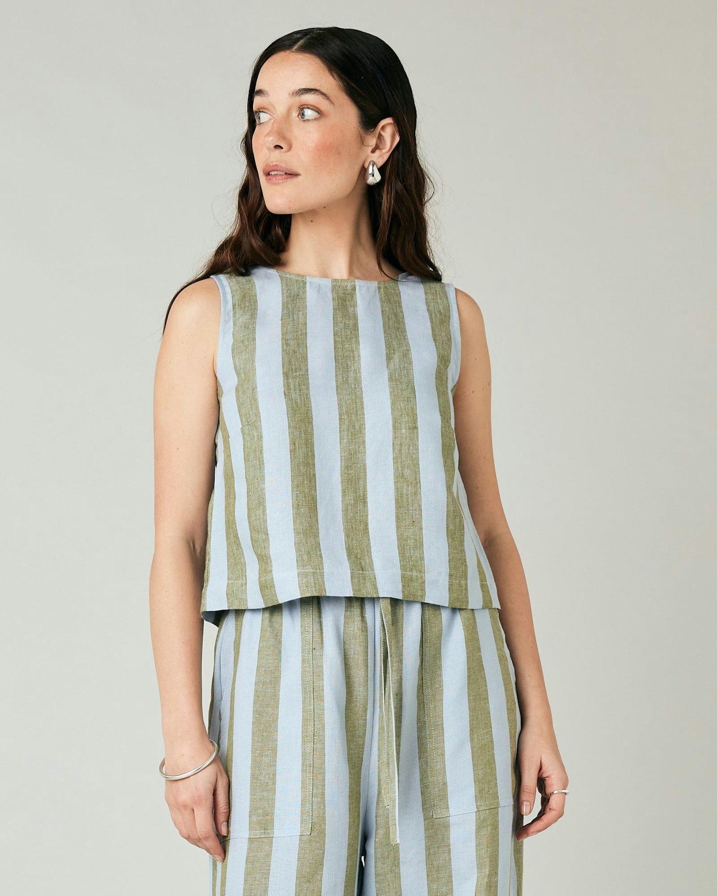 Beyond Nine, Esme Linen Top