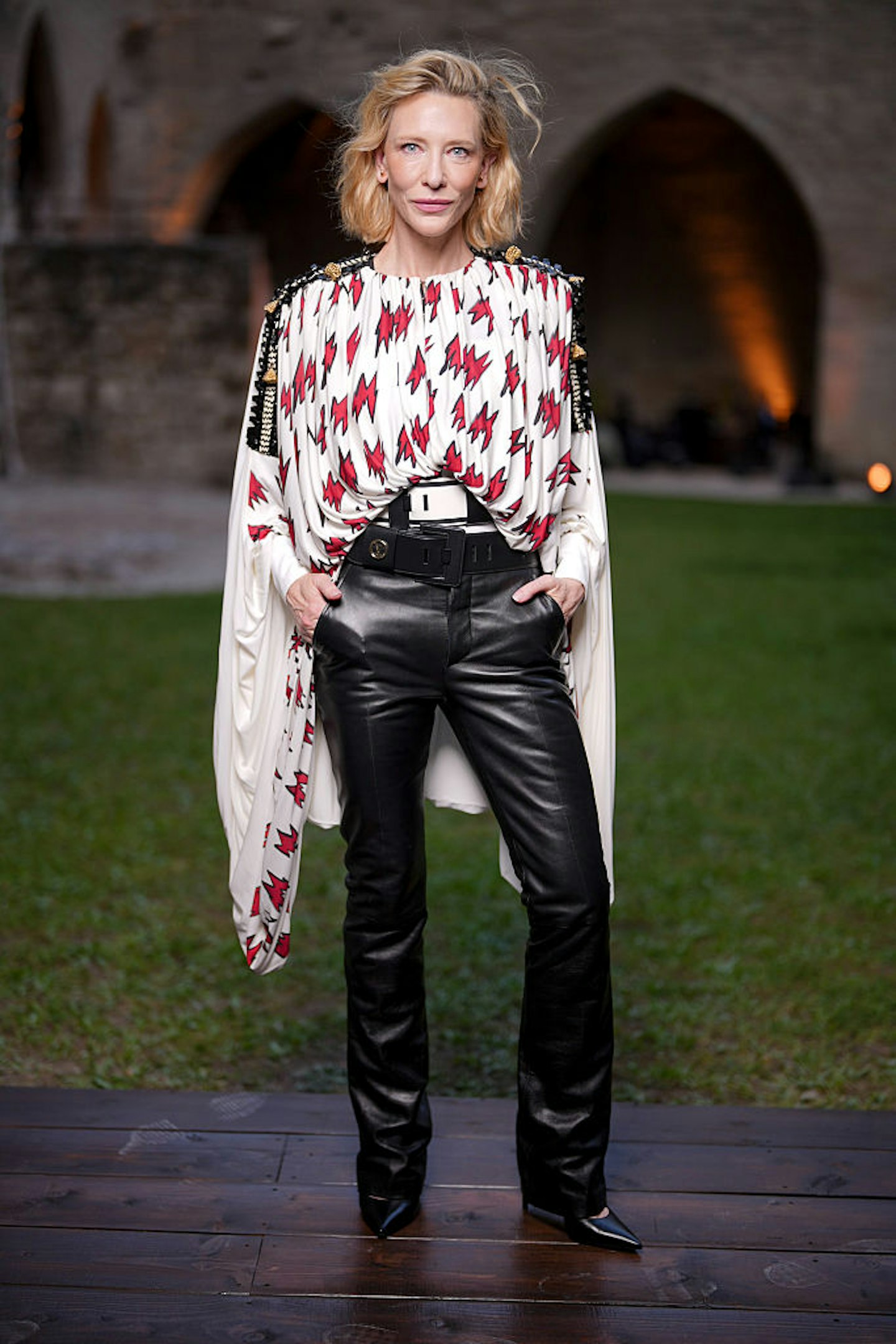 Cate Blanchett at the Louis Vuitton Cruise 2026 show