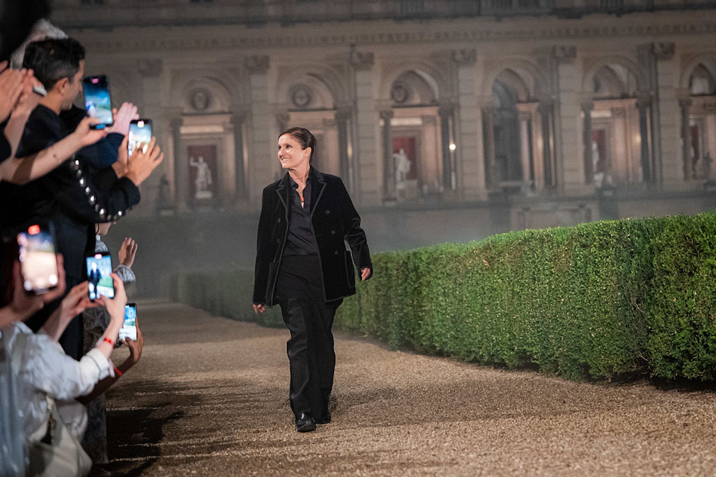 Maria Grazia Chiuri received a standing ovation at the Dior Cruise 2026 show
