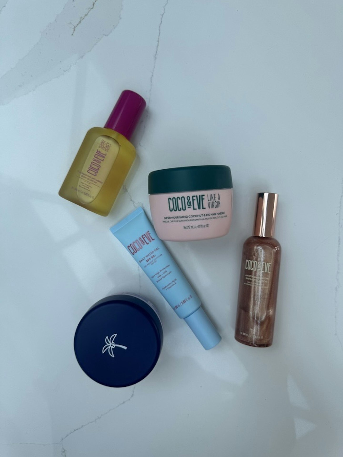 Sameeha testing Coco & Eve's bestsellers