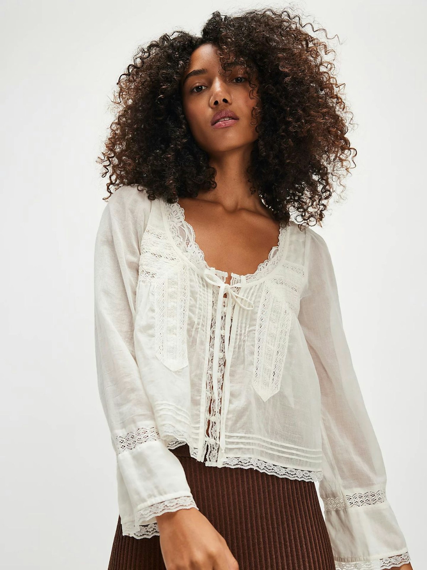 Free People, Forevermore Long-Sleeve Top