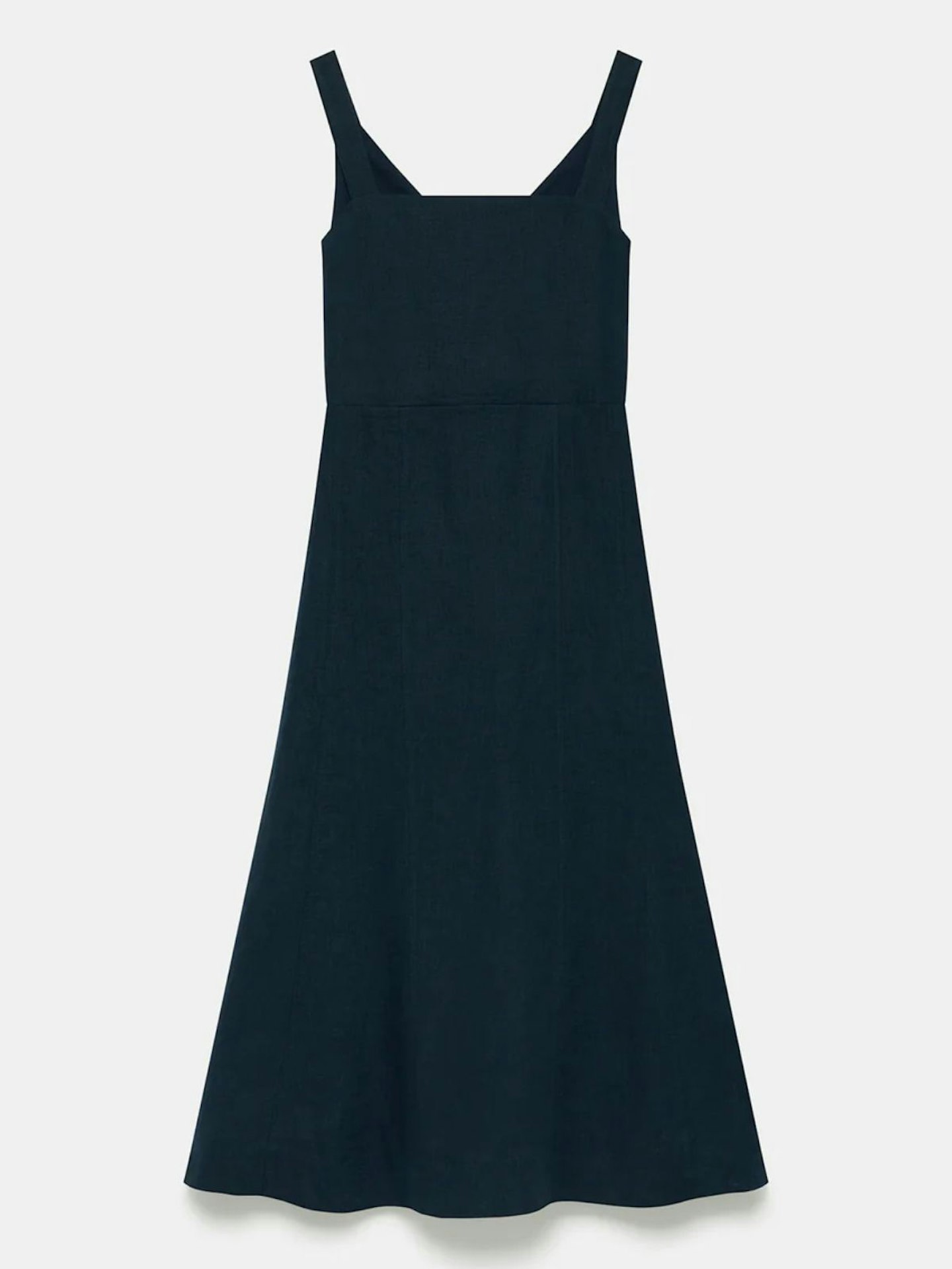 Bow Back Linen Dress