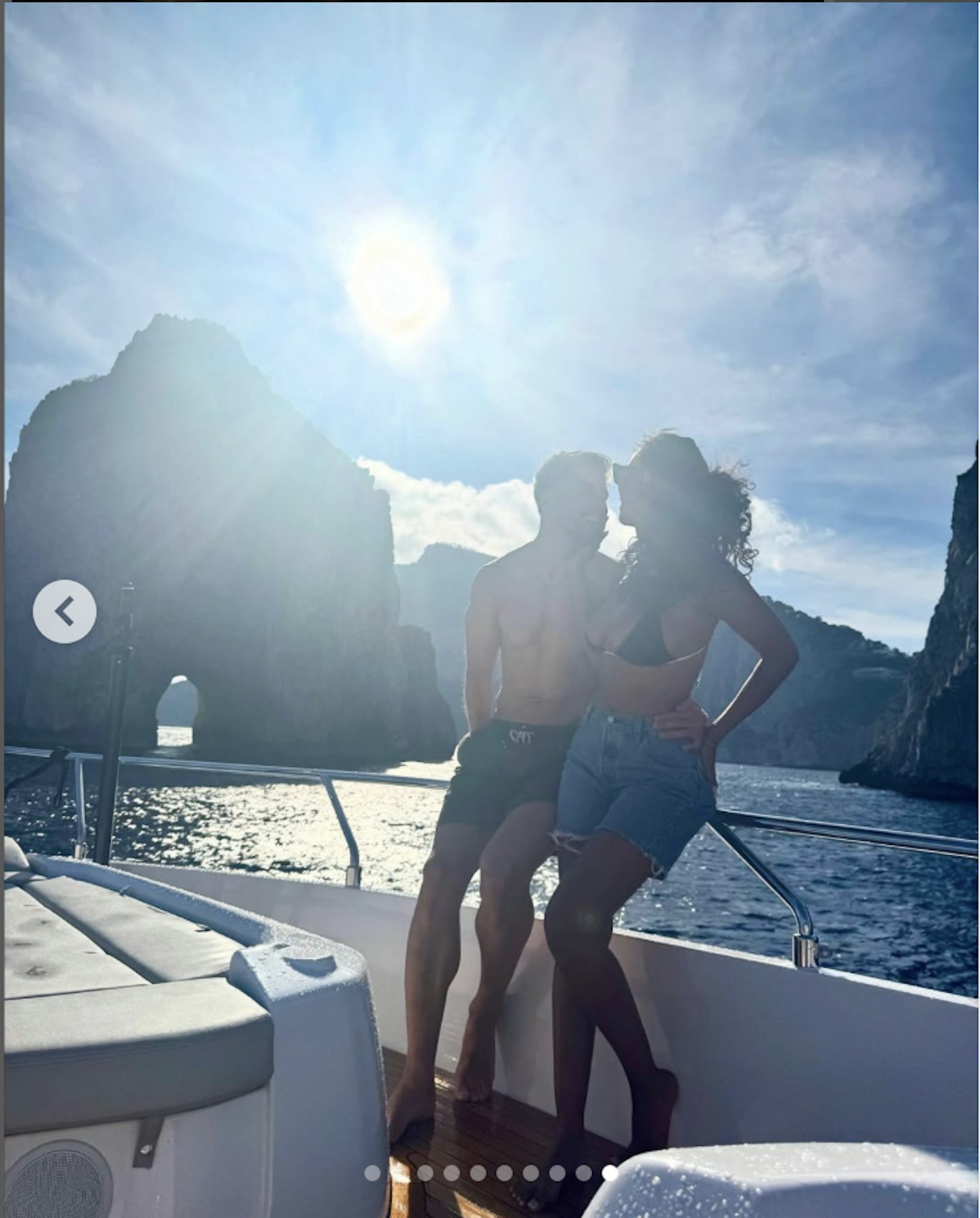 Maya Jama and Ruben Dias