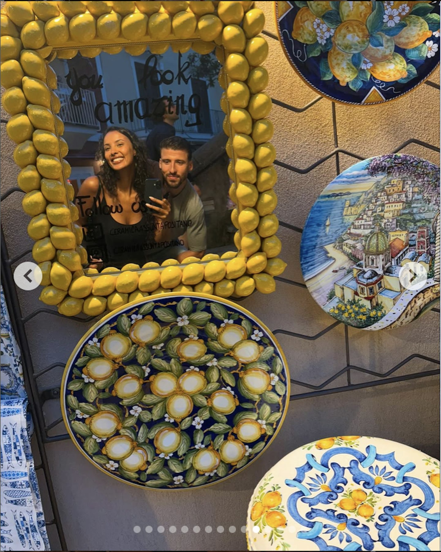 Maya Jama and Ruben Dias