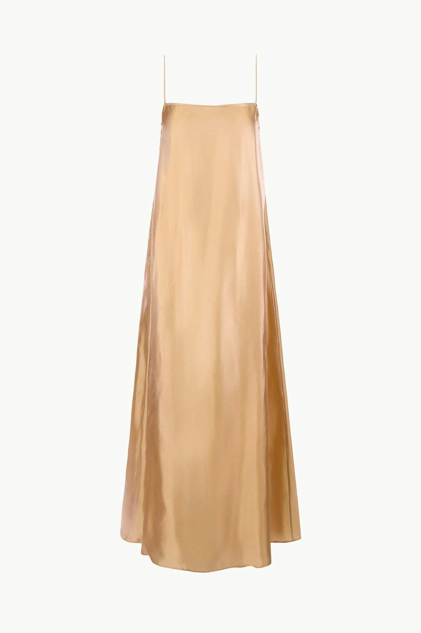 Staud Delfina Satin Maxi Dress
