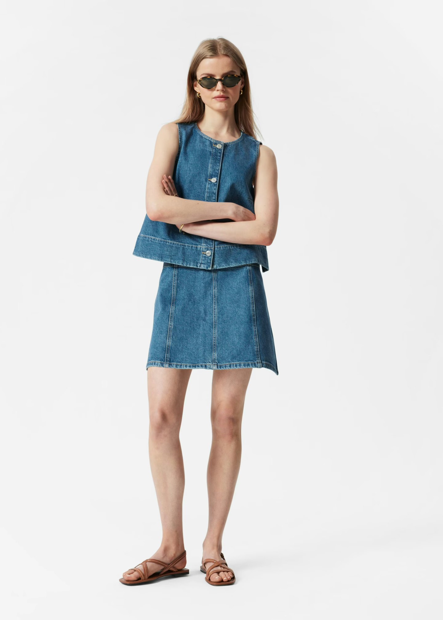 & other stories skirt